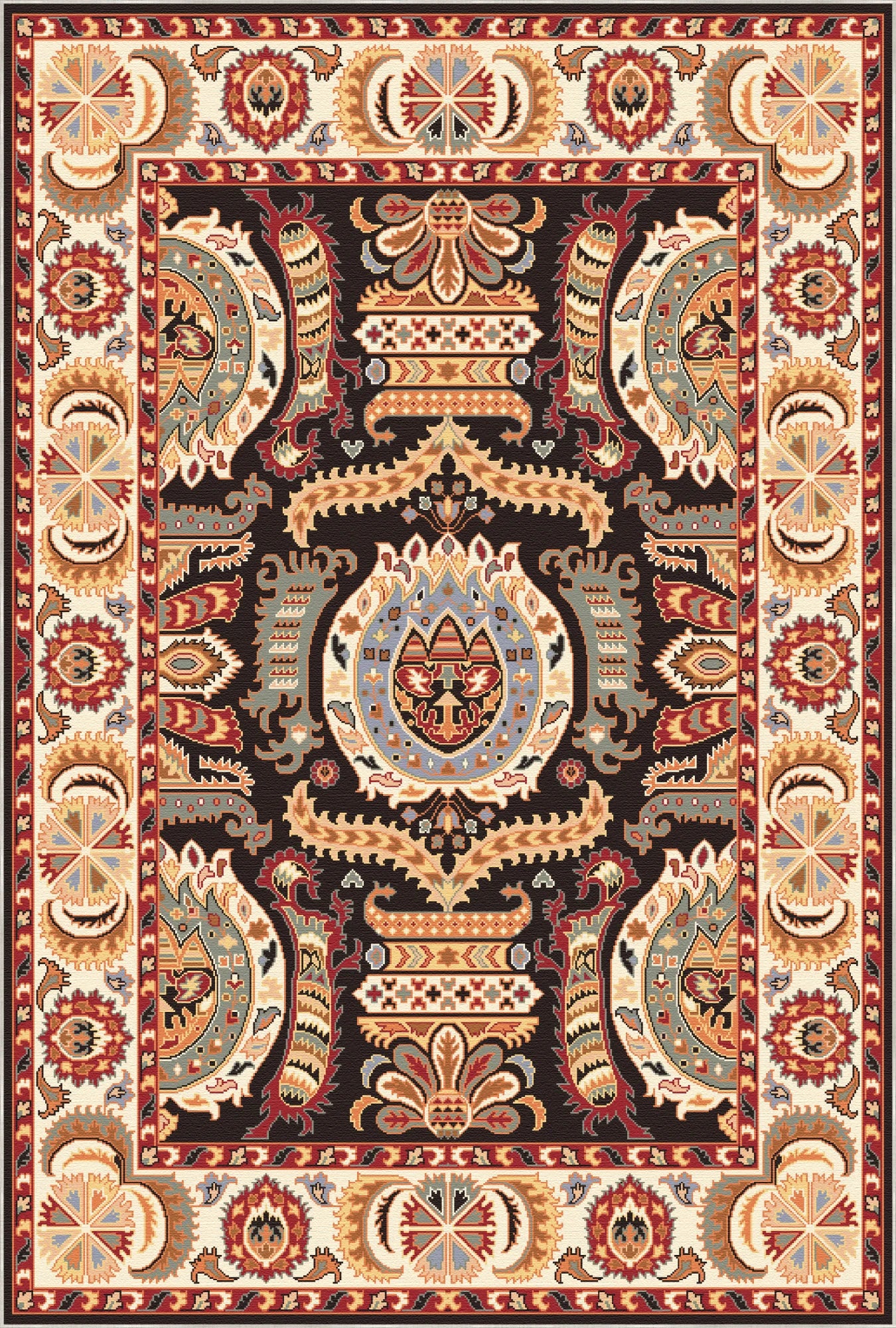 Тотемний килим з обсидіану Селени