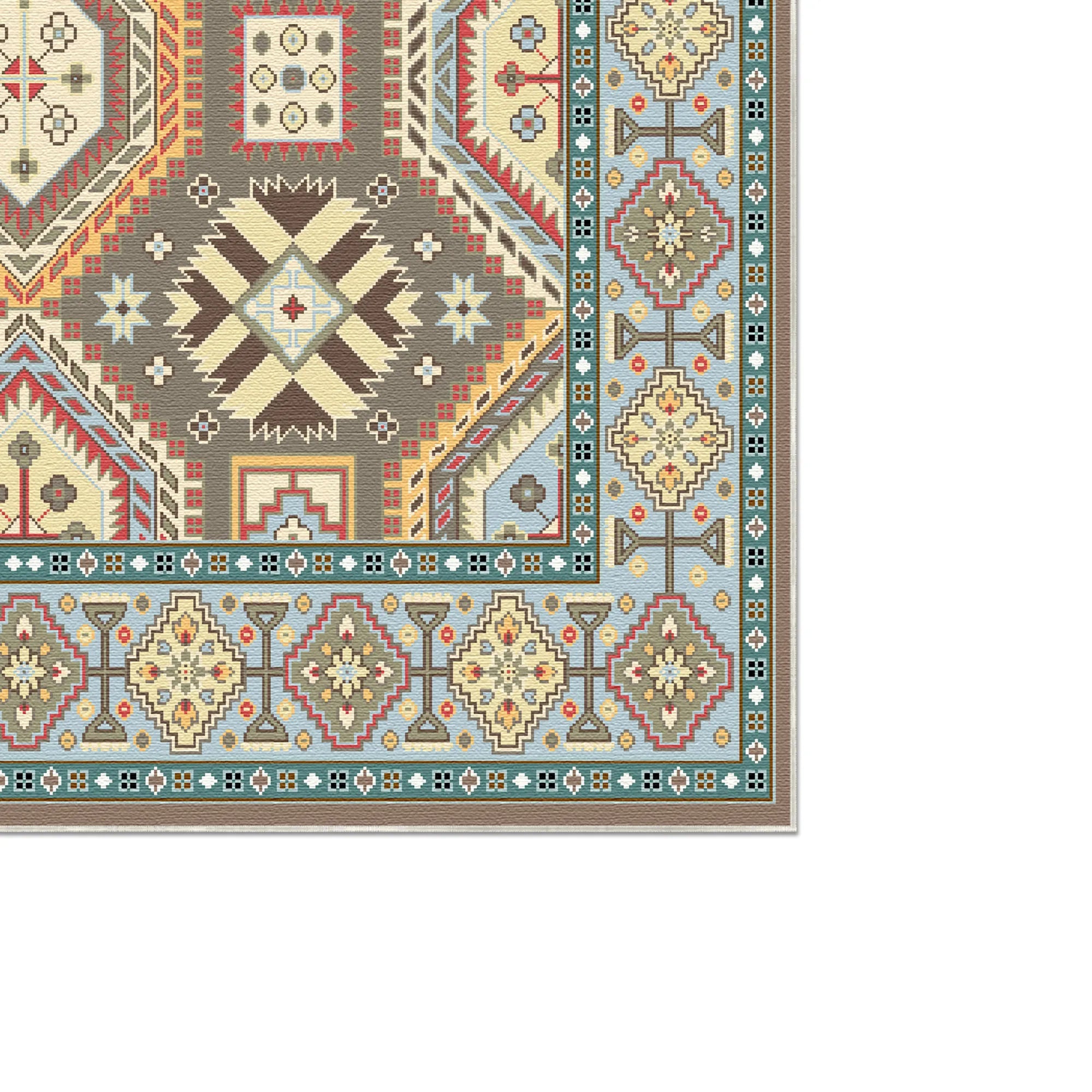 Племінний килим Kora Slate Diamond