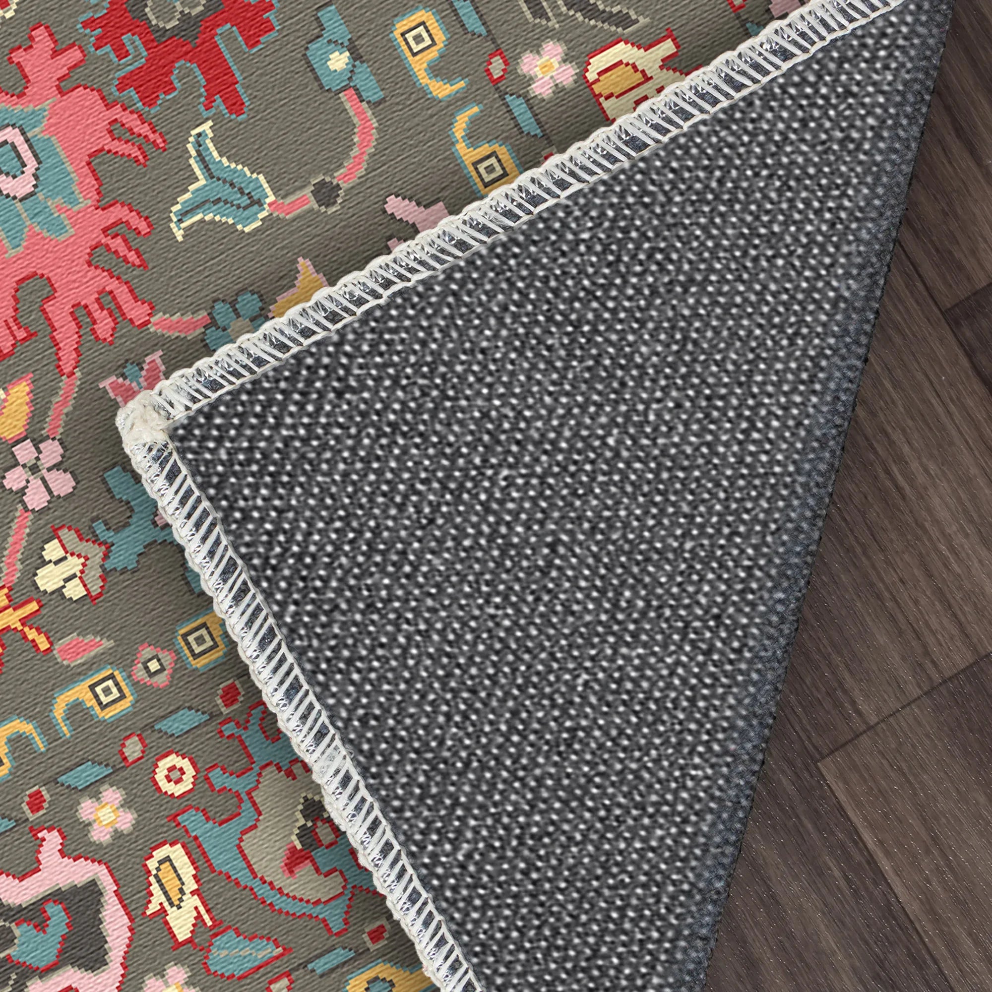 Килим племінного кольору Zora Olive Fusion