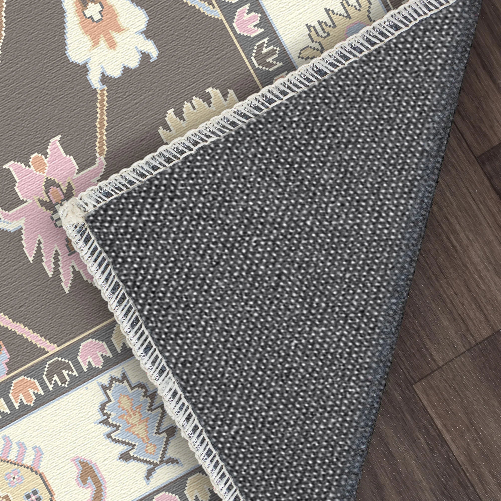 Решітчастий квітковий килим Vera Blush