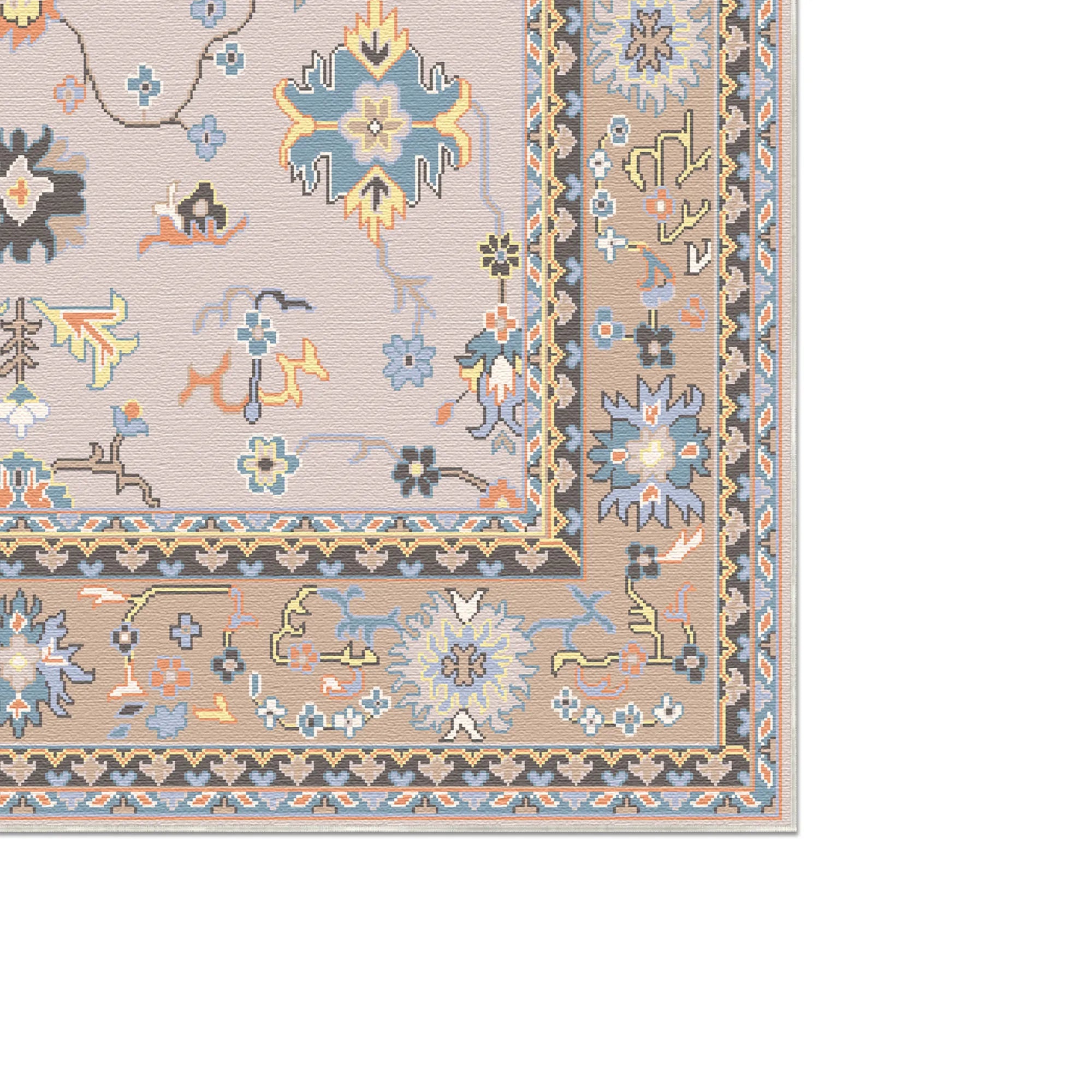 Квітковий килим Іриси туманний луг