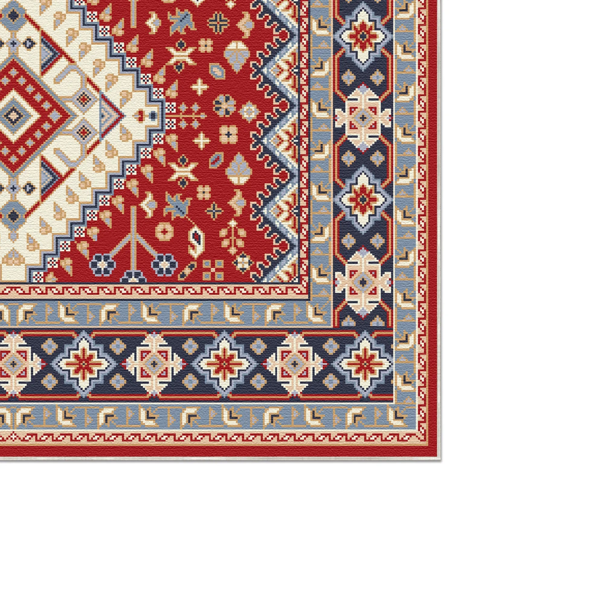 Племінний килим Kaya Crimson Diamond