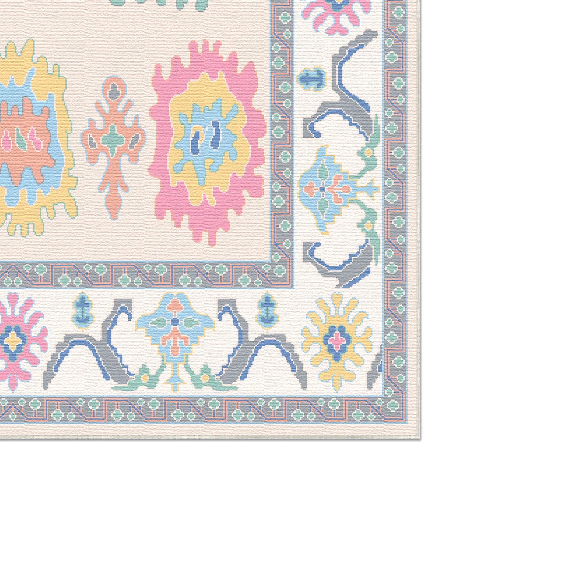Килим Lumina Candy Pastel з племінним візерунком