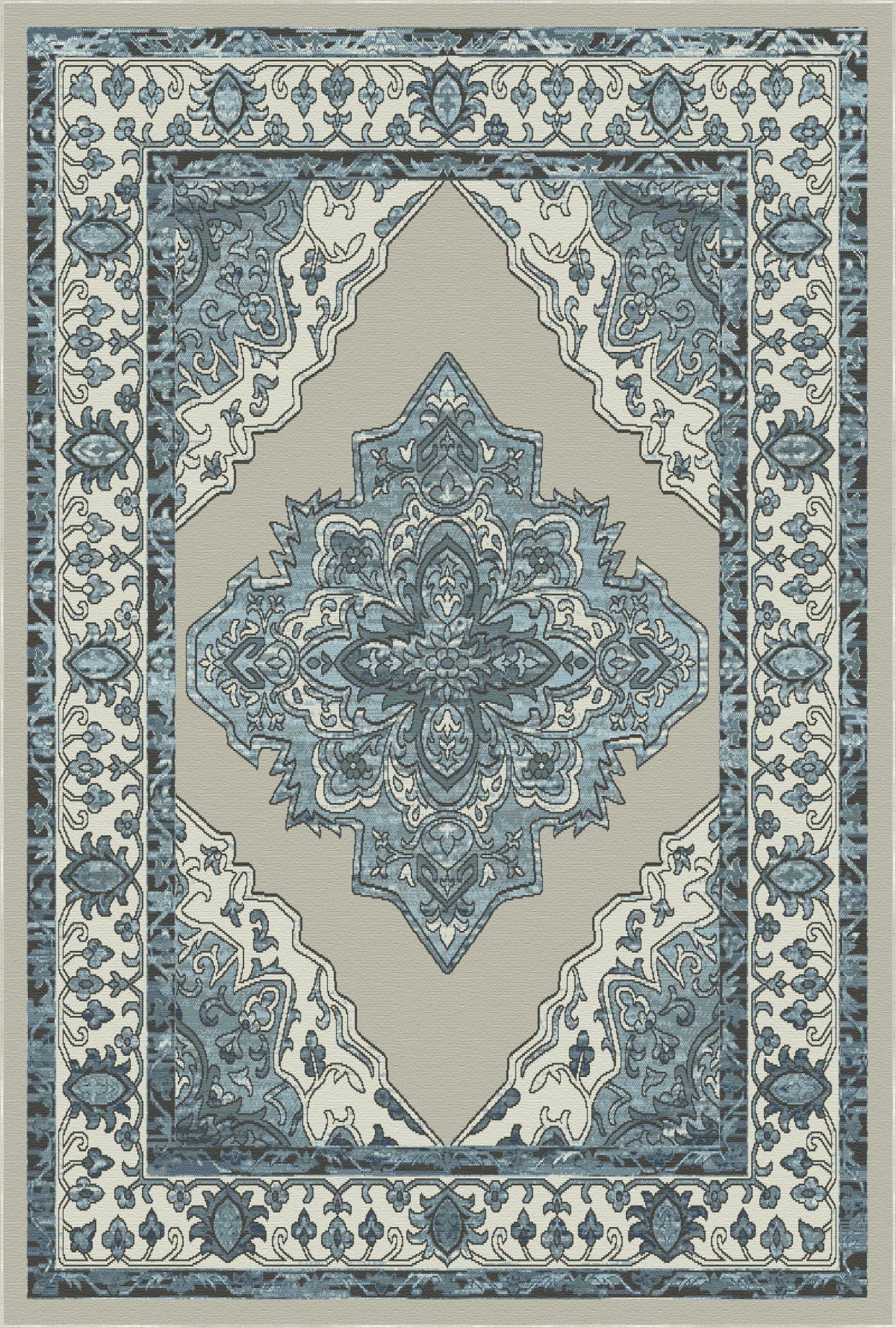 Килим Celestial Nomad з медальйоном