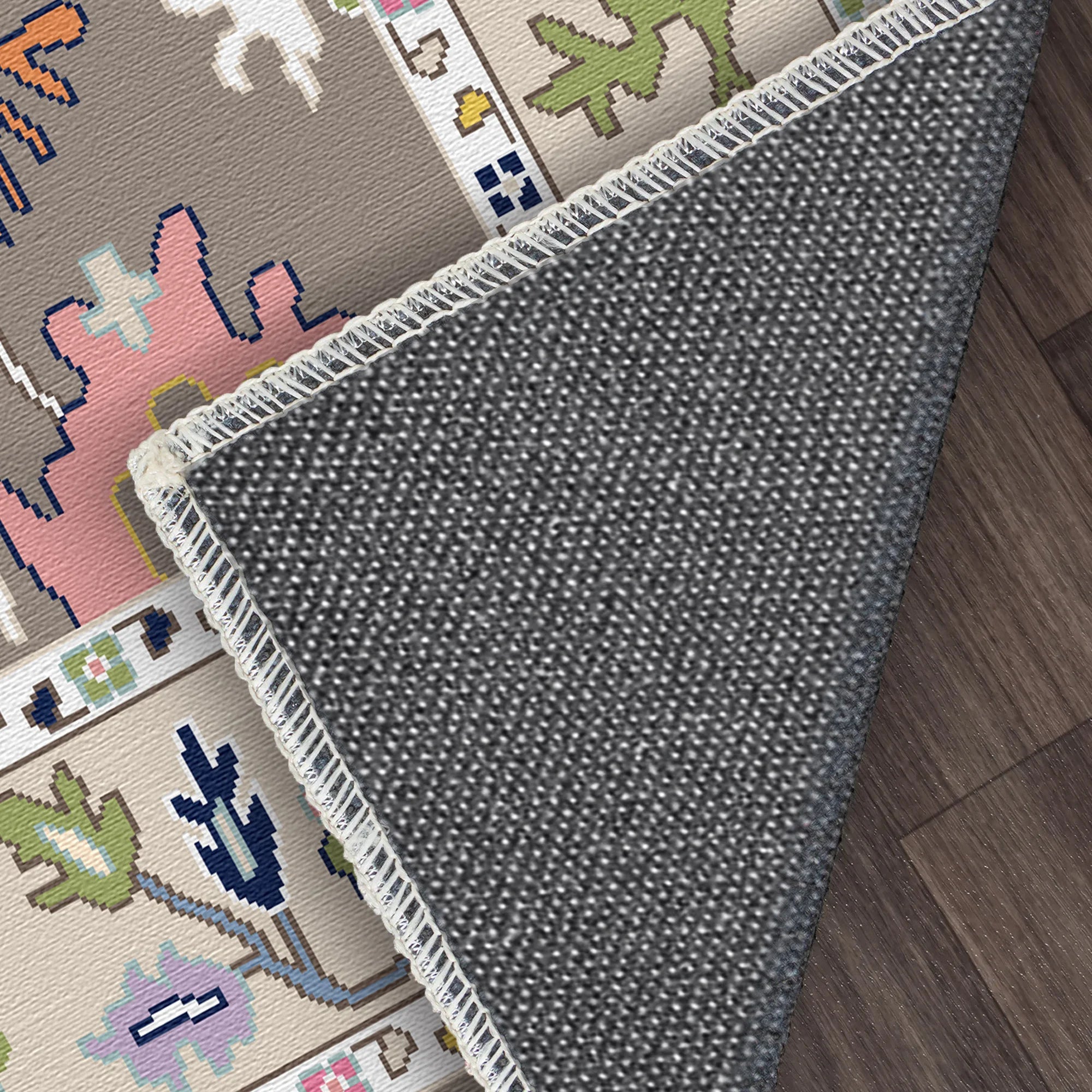 Екзотичний квітковий килим Aria Caramel