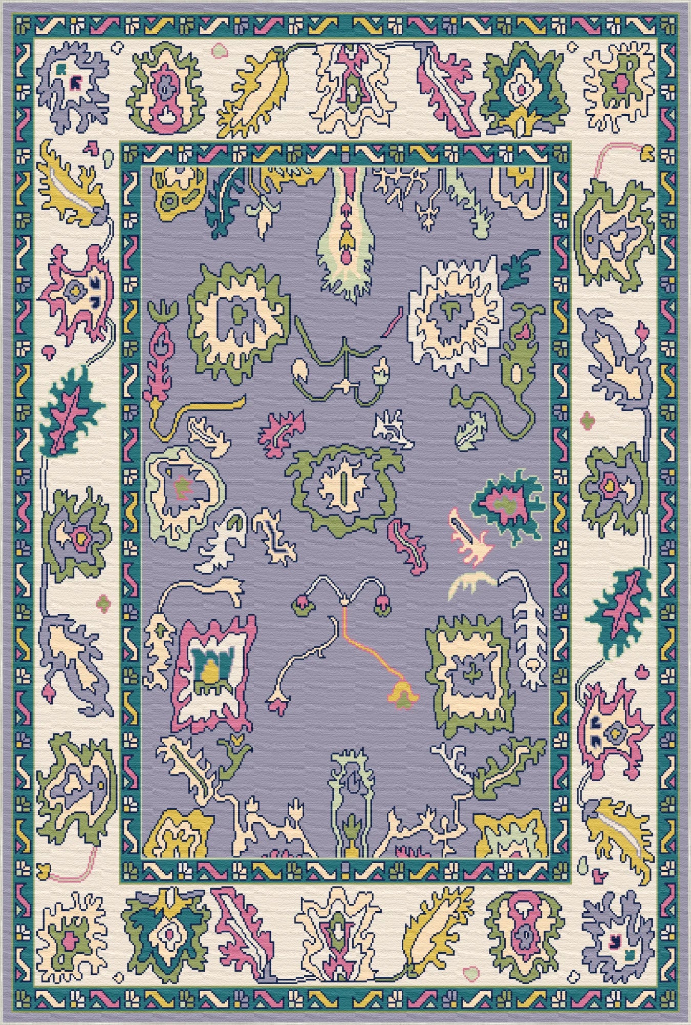 Килим Vora Lavender Zenith Abstract