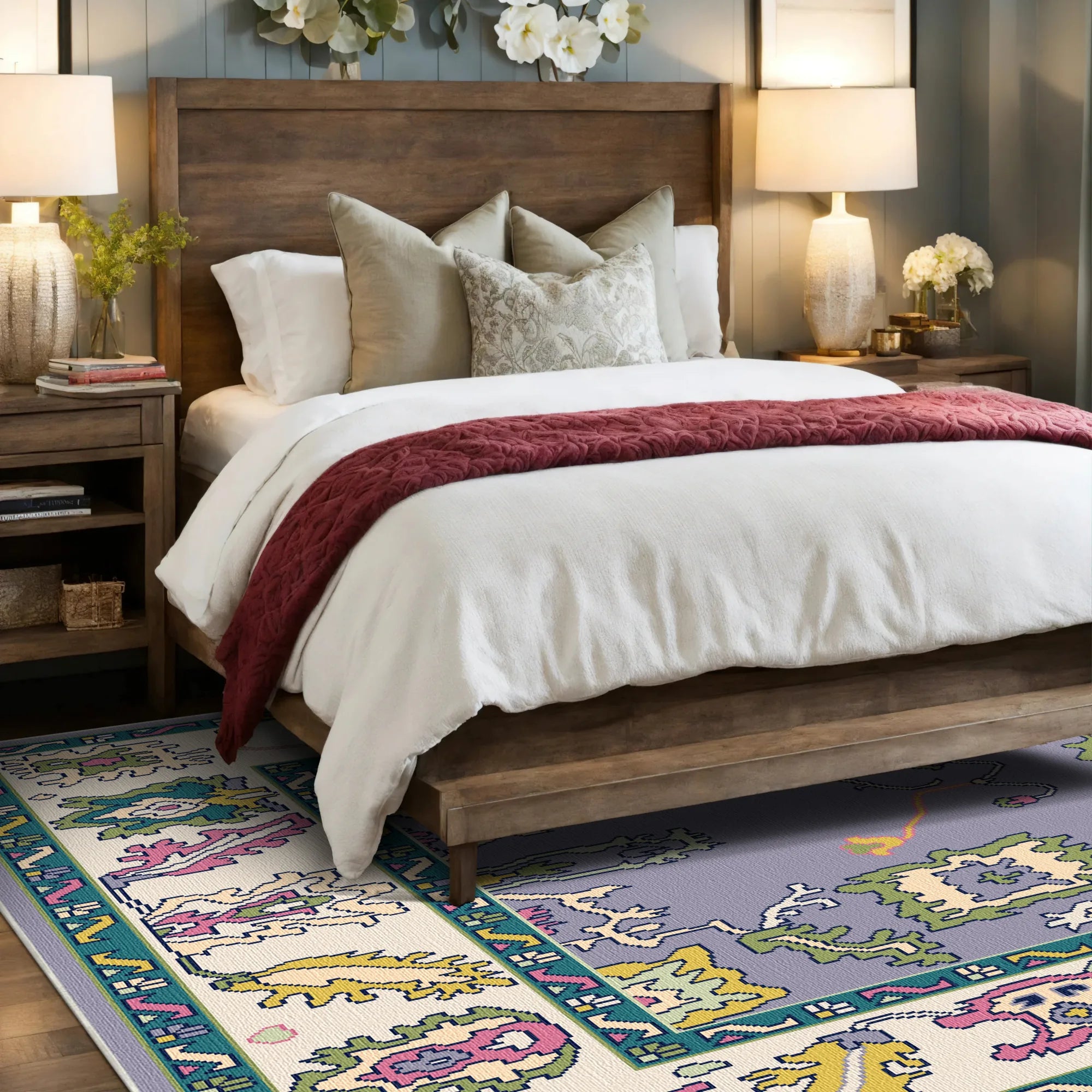 Килим Vora Lavender Zenith Abstract