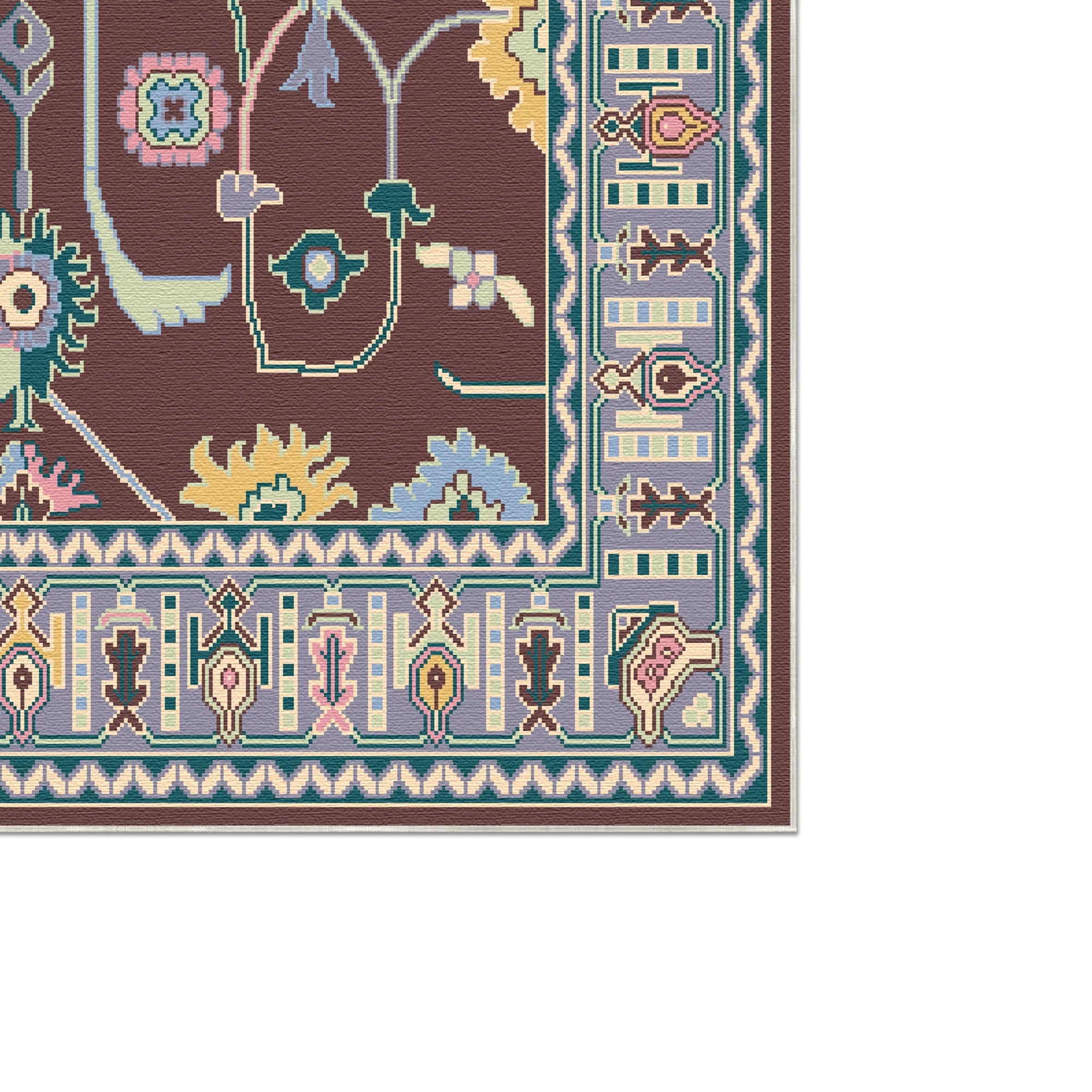 Килим Vortex Plum Mystic Totem