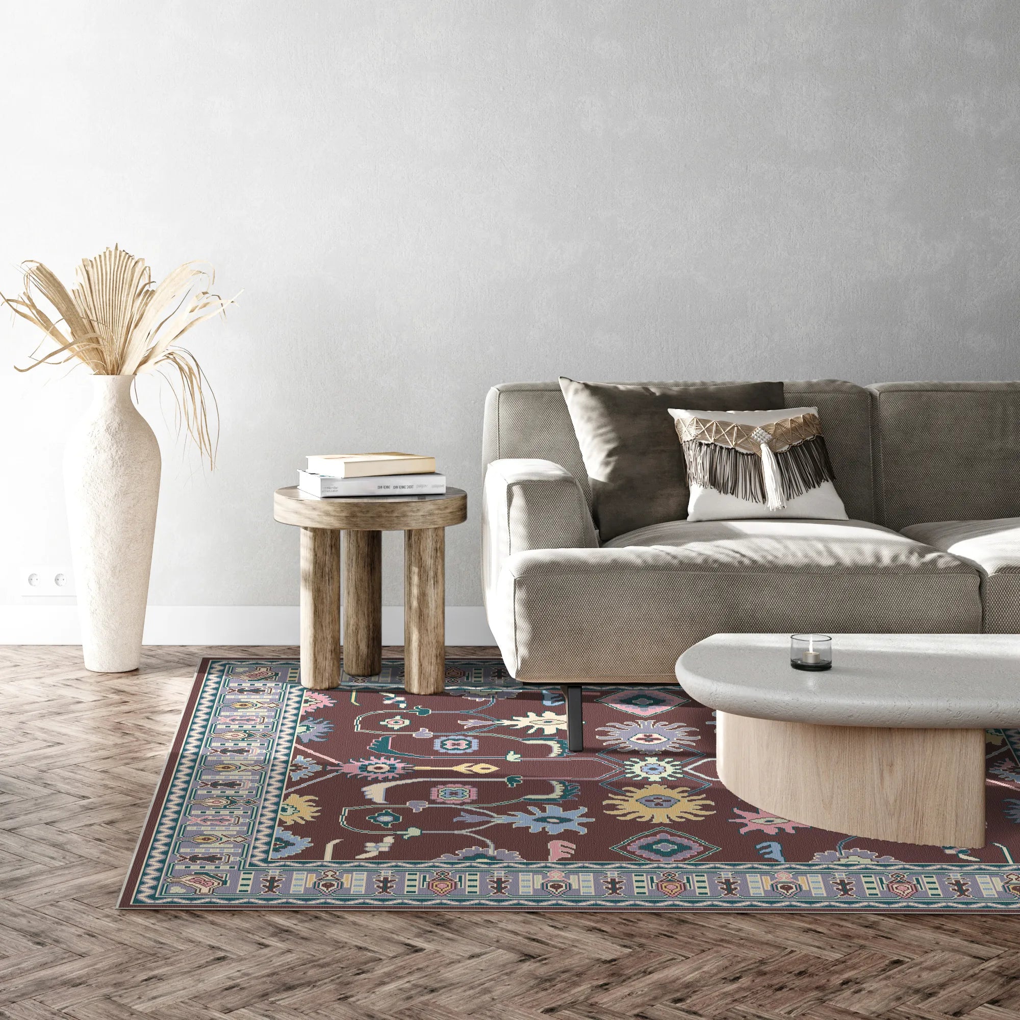 Килим Vortex Plum Mystic Totem