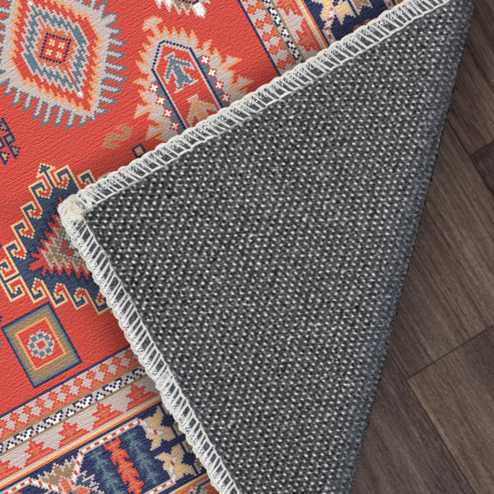 Племінний килим Zora Crimson Fortress