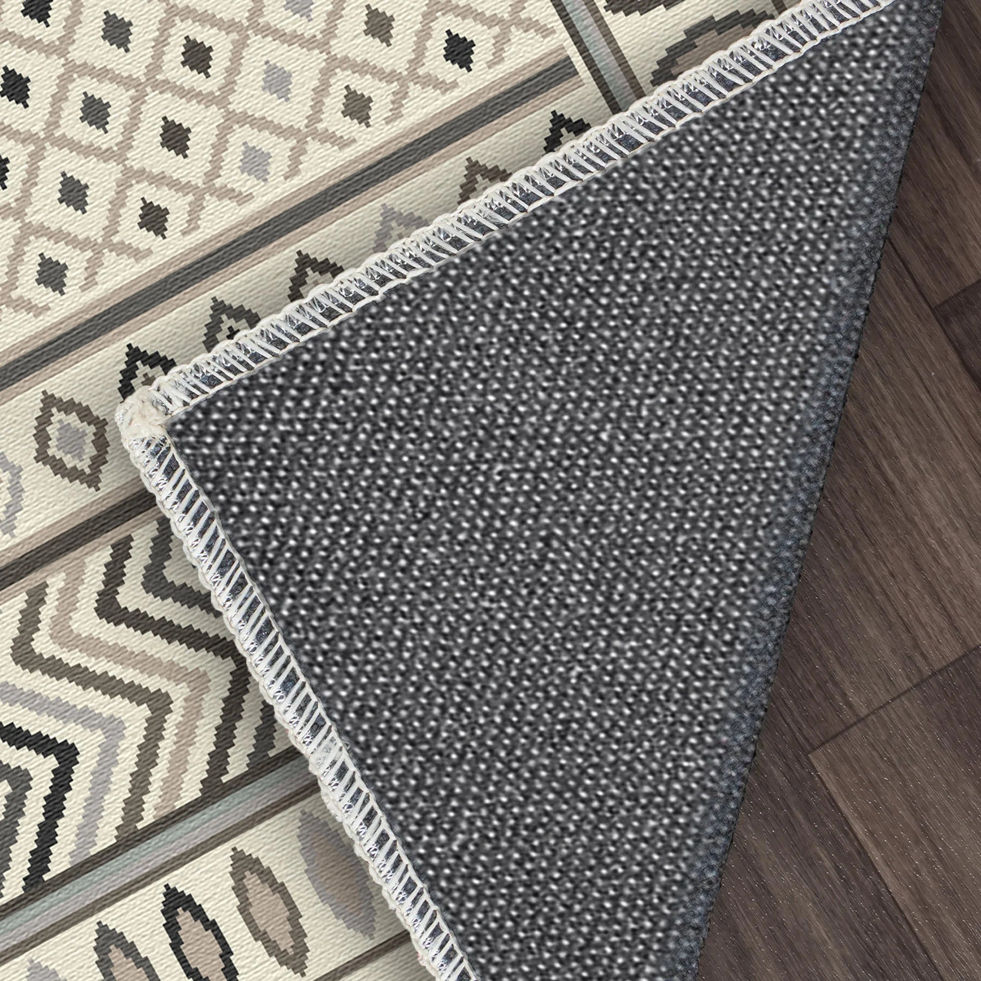 Геометричний миючий килим Desert Rhythm