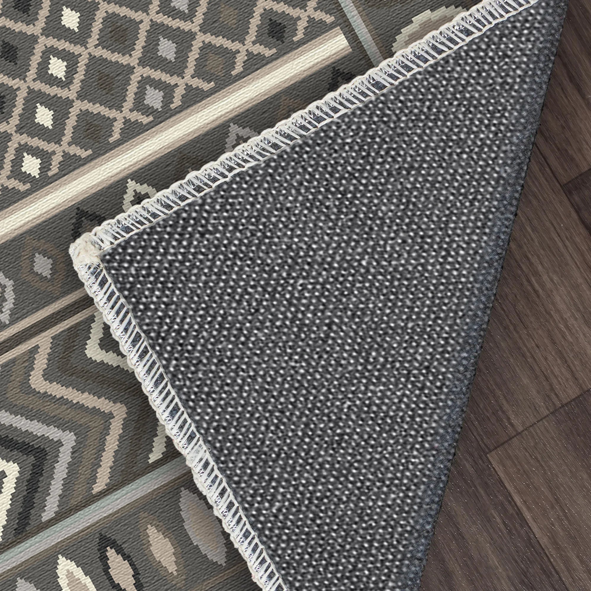 Геометричний килим Shadow Tribe що прається