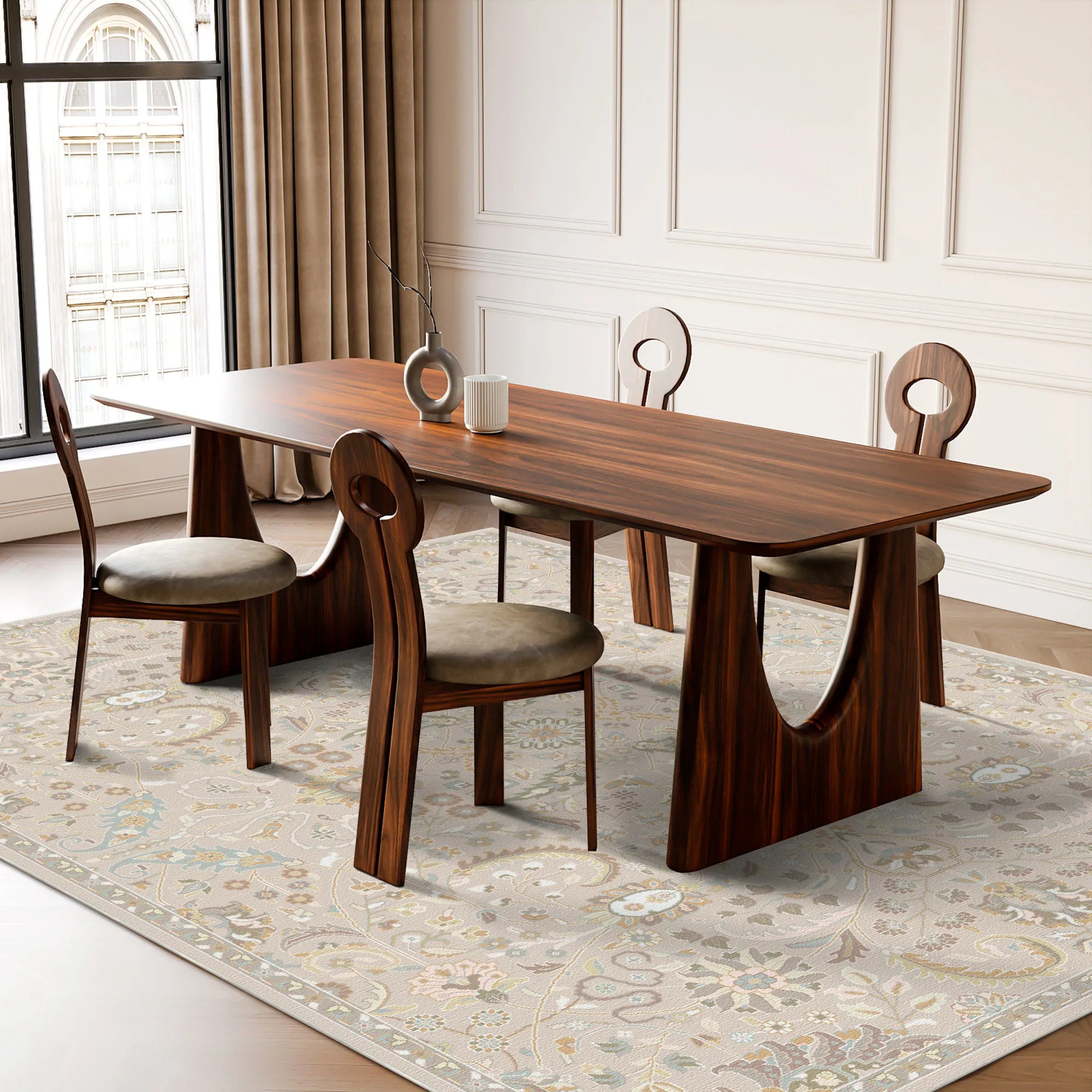 Килим Vela Sand Vintage Floral