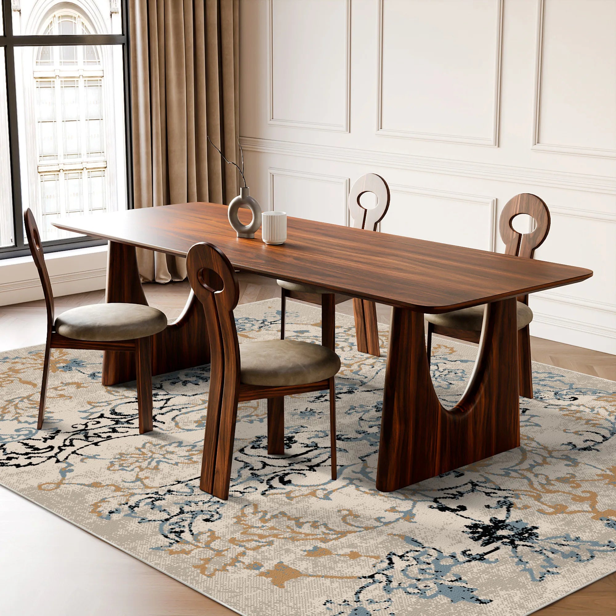 Килим Gilded Sky Distressed який можна прати