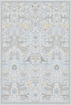 Килим Elora Glacial Cipher Abstract Срібло