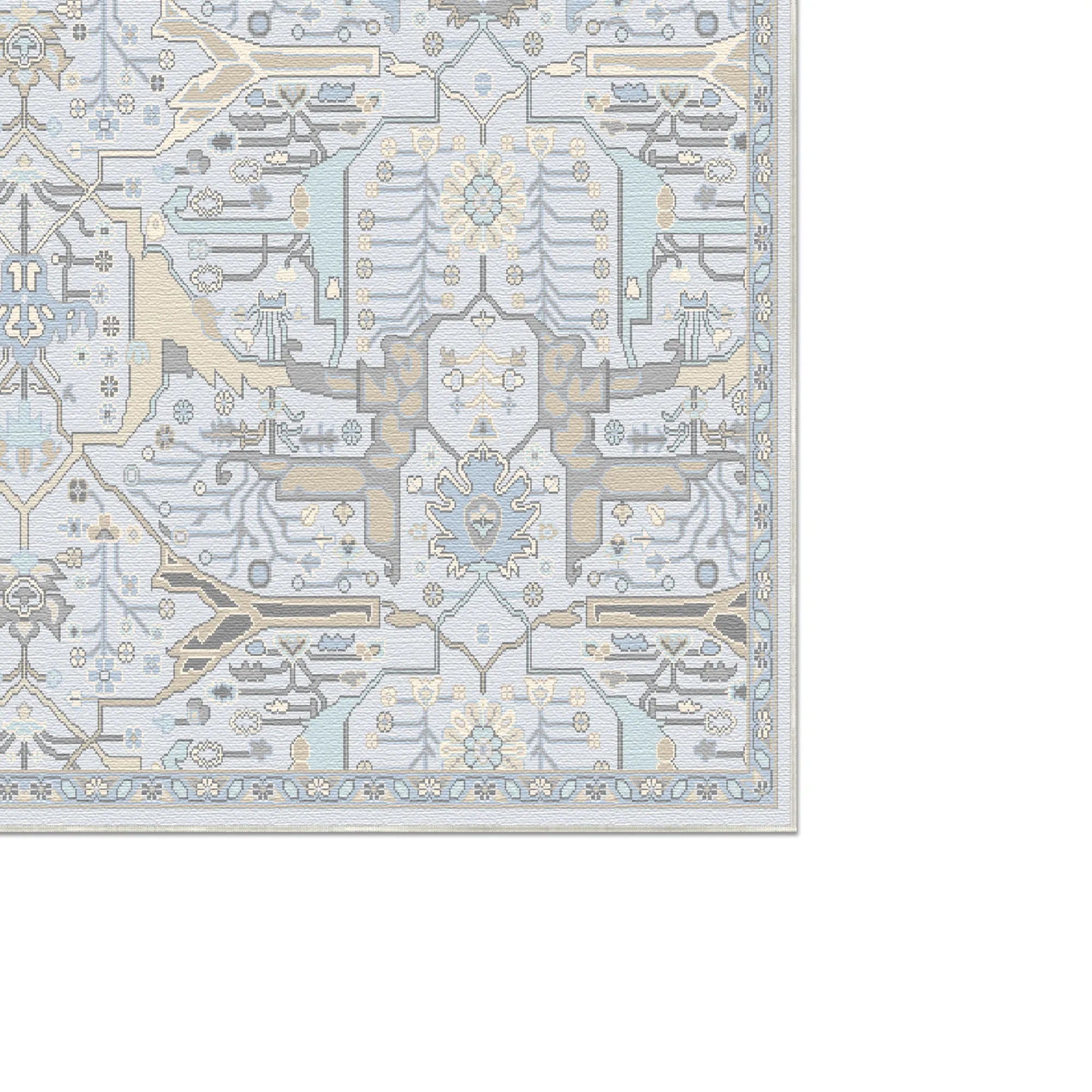 Килим Elora Glacial Cipher Abstract