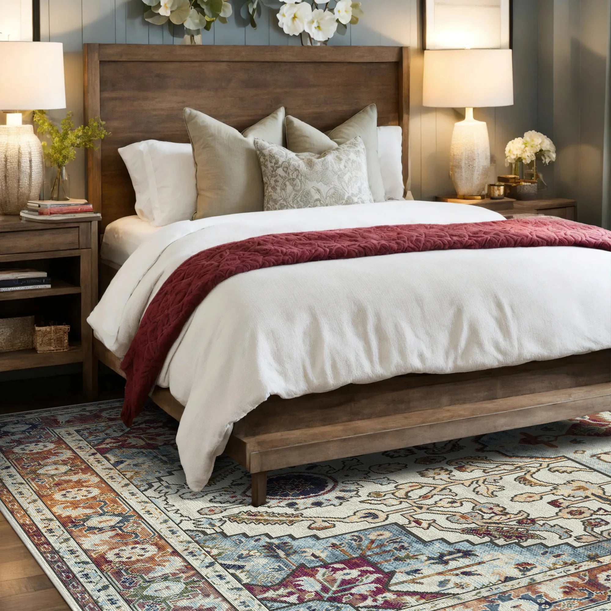 Килим медальйон Aria Ivory Sovereign