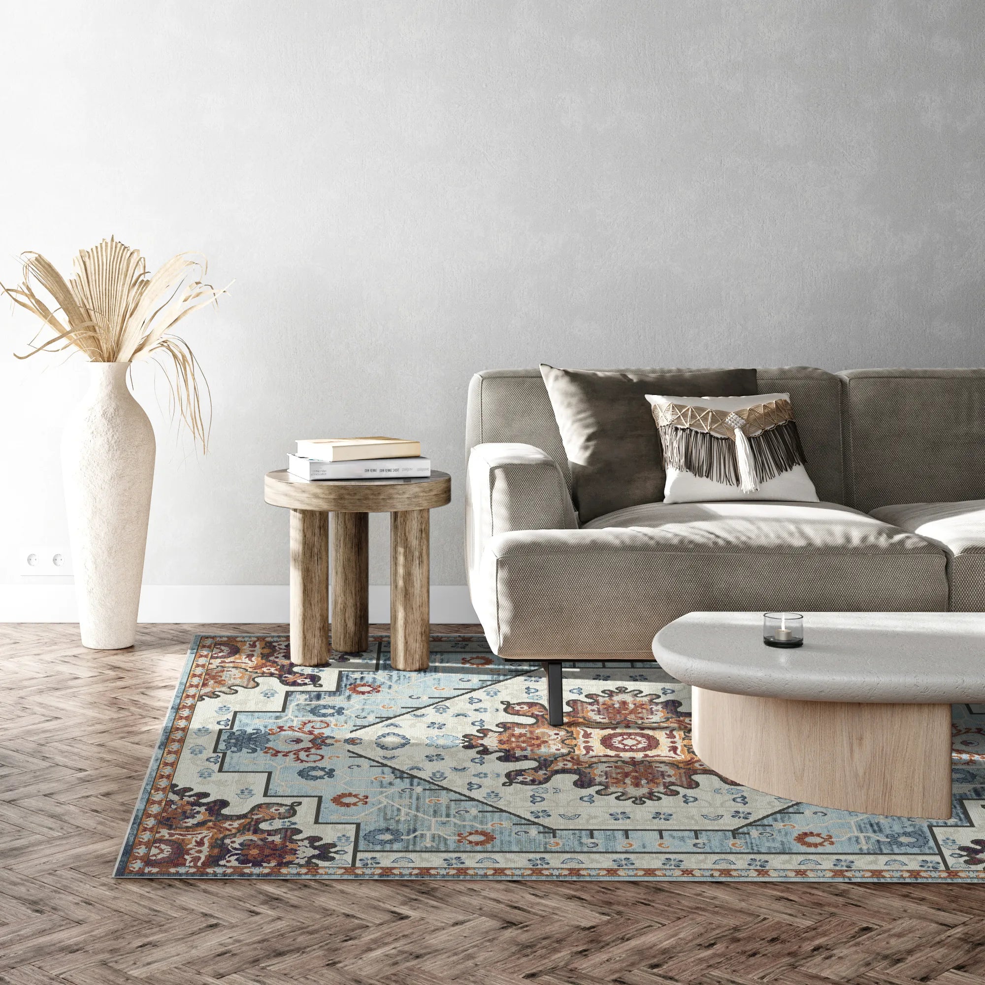 Килим з медальйоном та емблемою Alden Sky