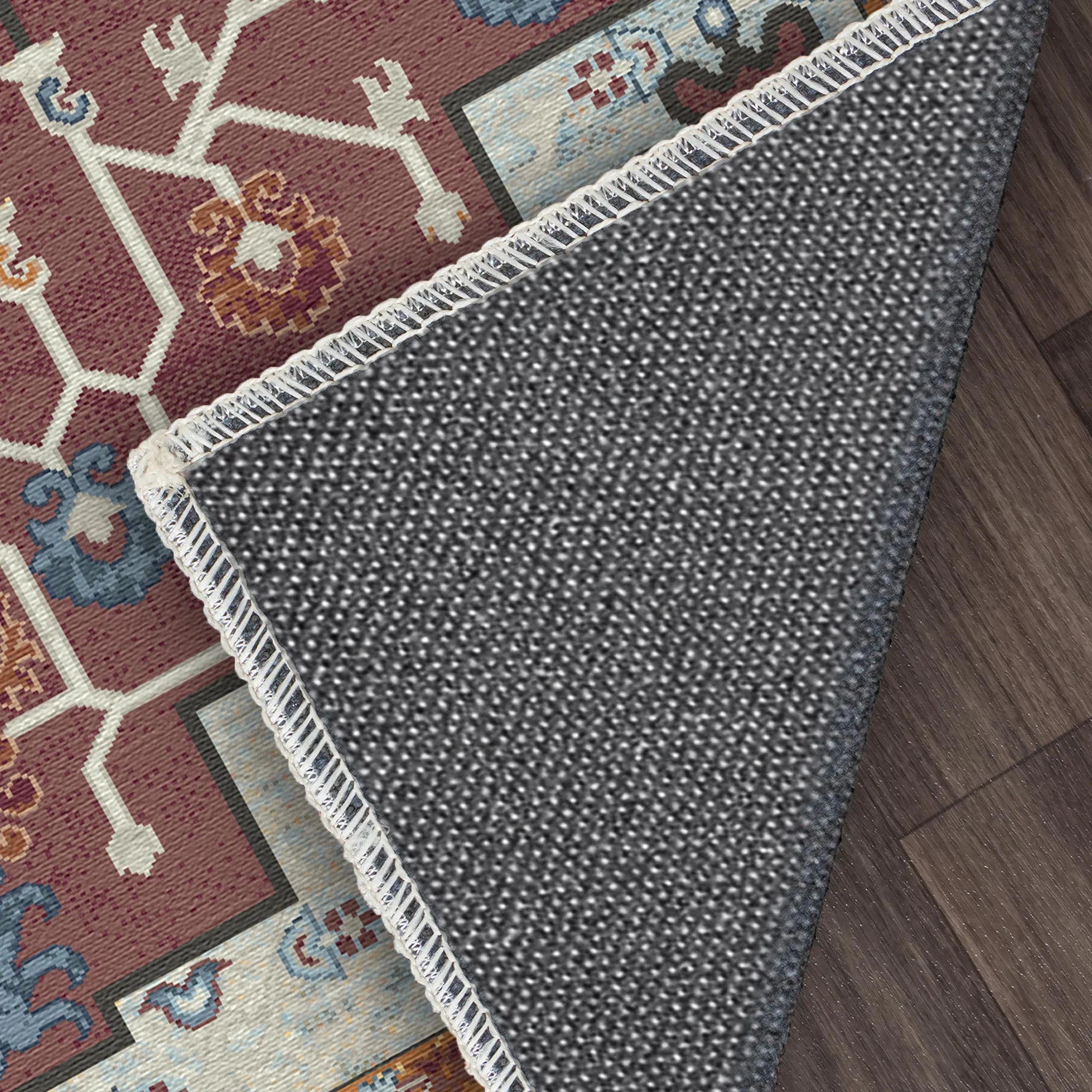 Килим з медальйоном з емблемою цегли Freya