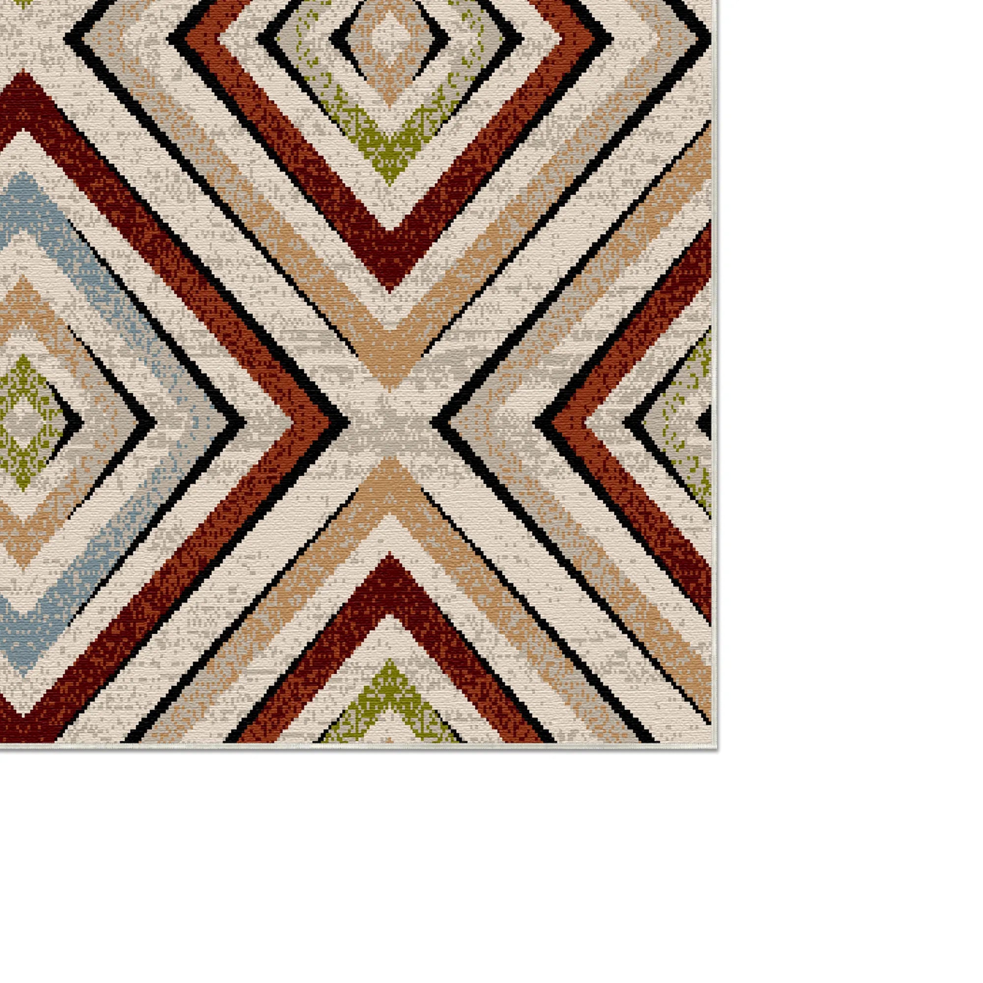 Килим Sierra Prism Geometric, що миється