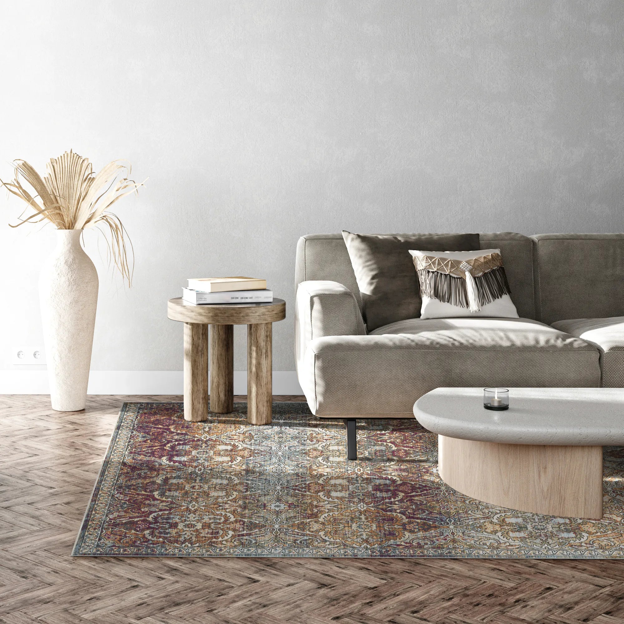 Килим Sienna Amber Arabesque, що миється