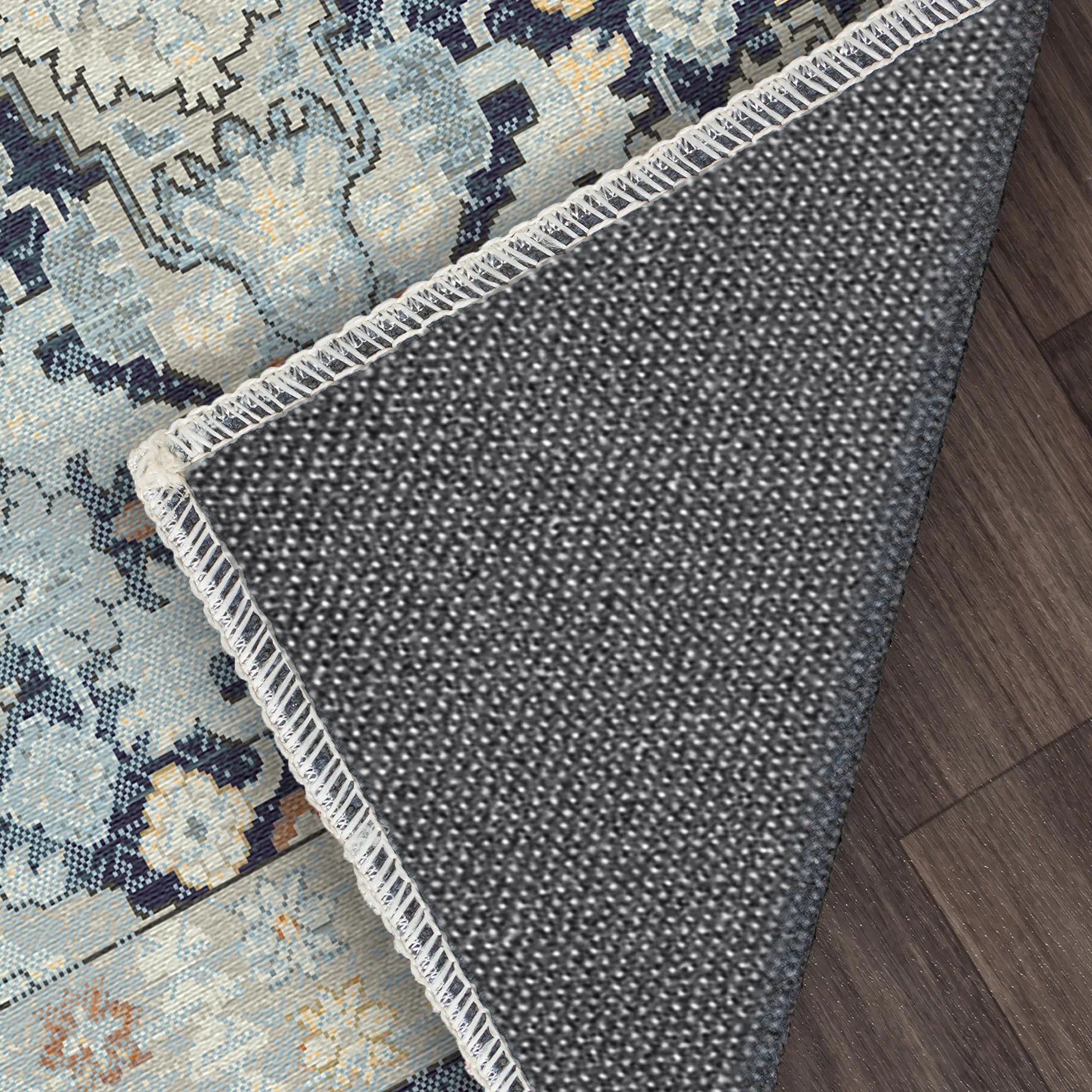 Геометричний килим Lumina Slate Navy