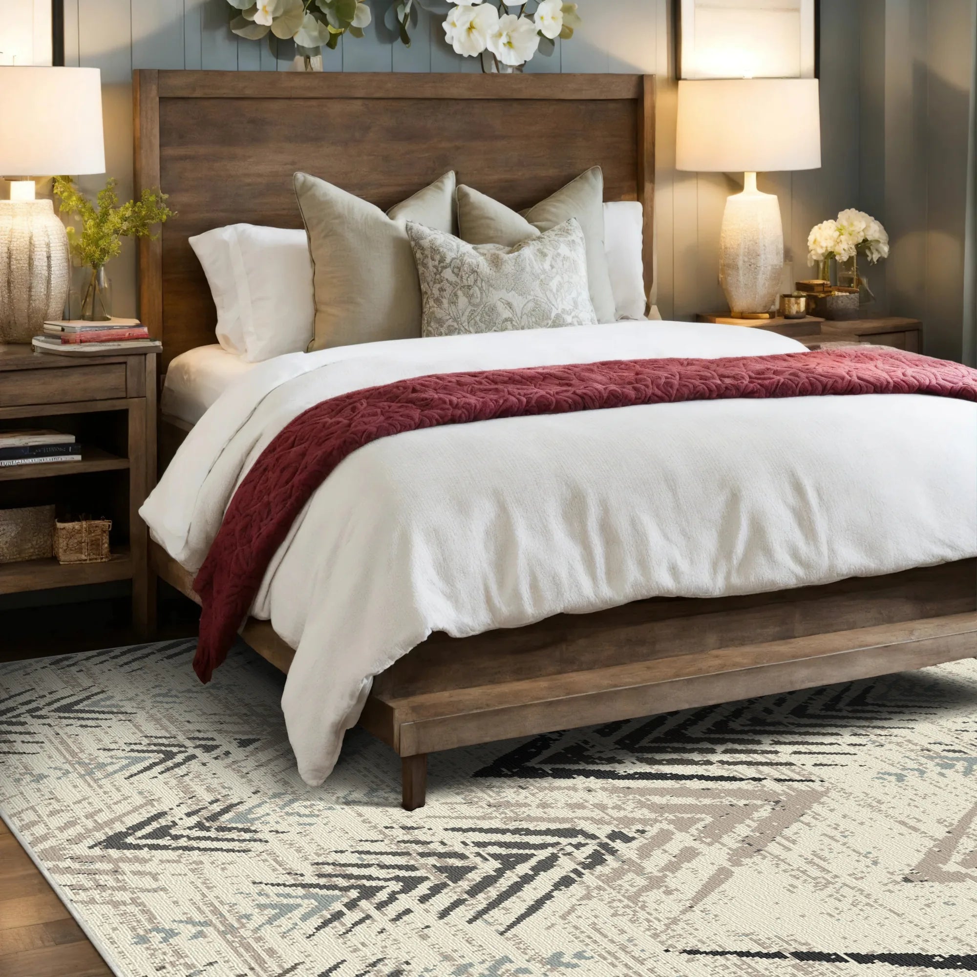 Килим Alpine Drift Abstract що прається