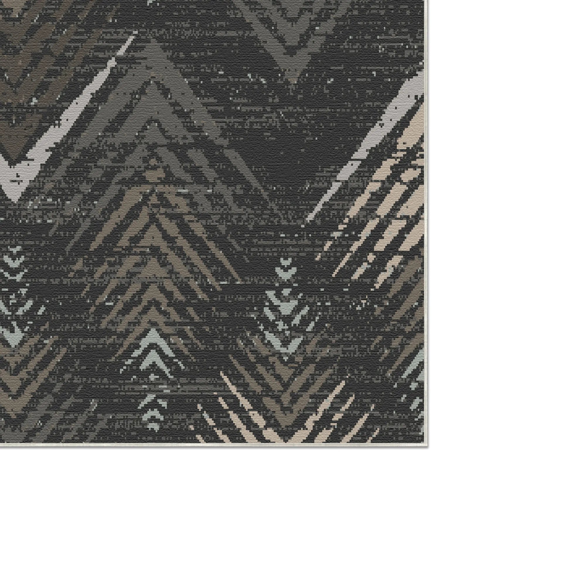 Килим Obsidian Ridge Abstract що прається