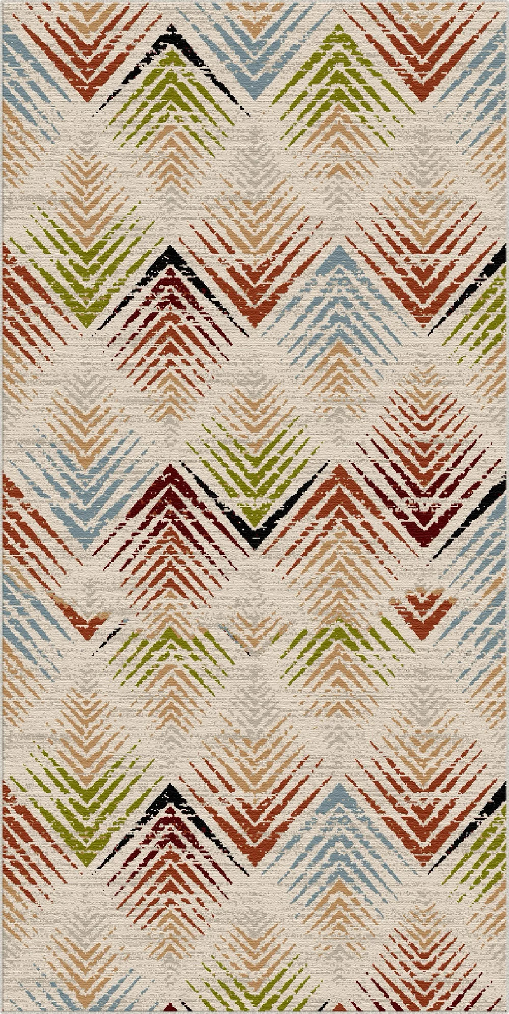 Абстрактний килим Rio Mosaic, що миється