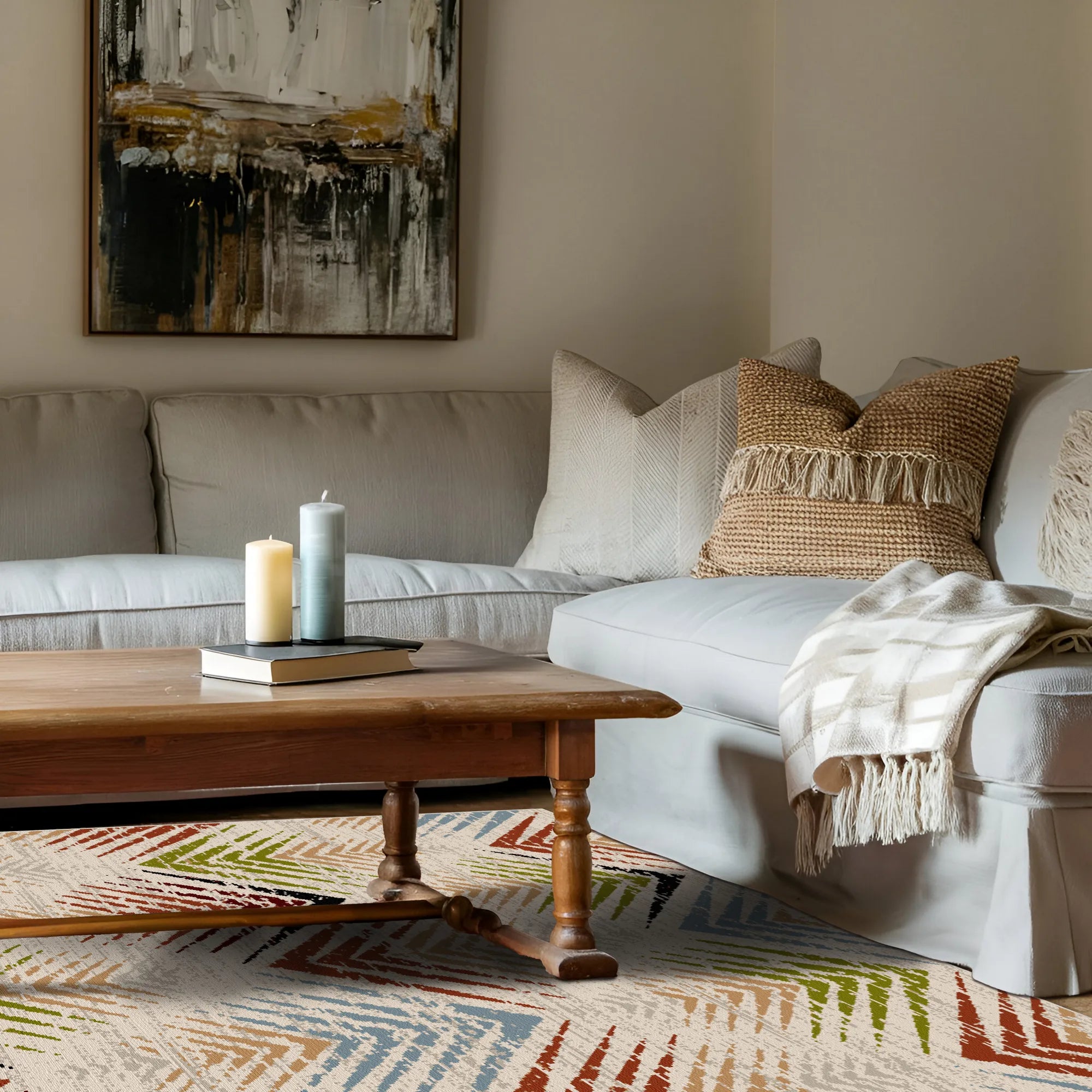 Килим Rio Mosaic Abstract що прається