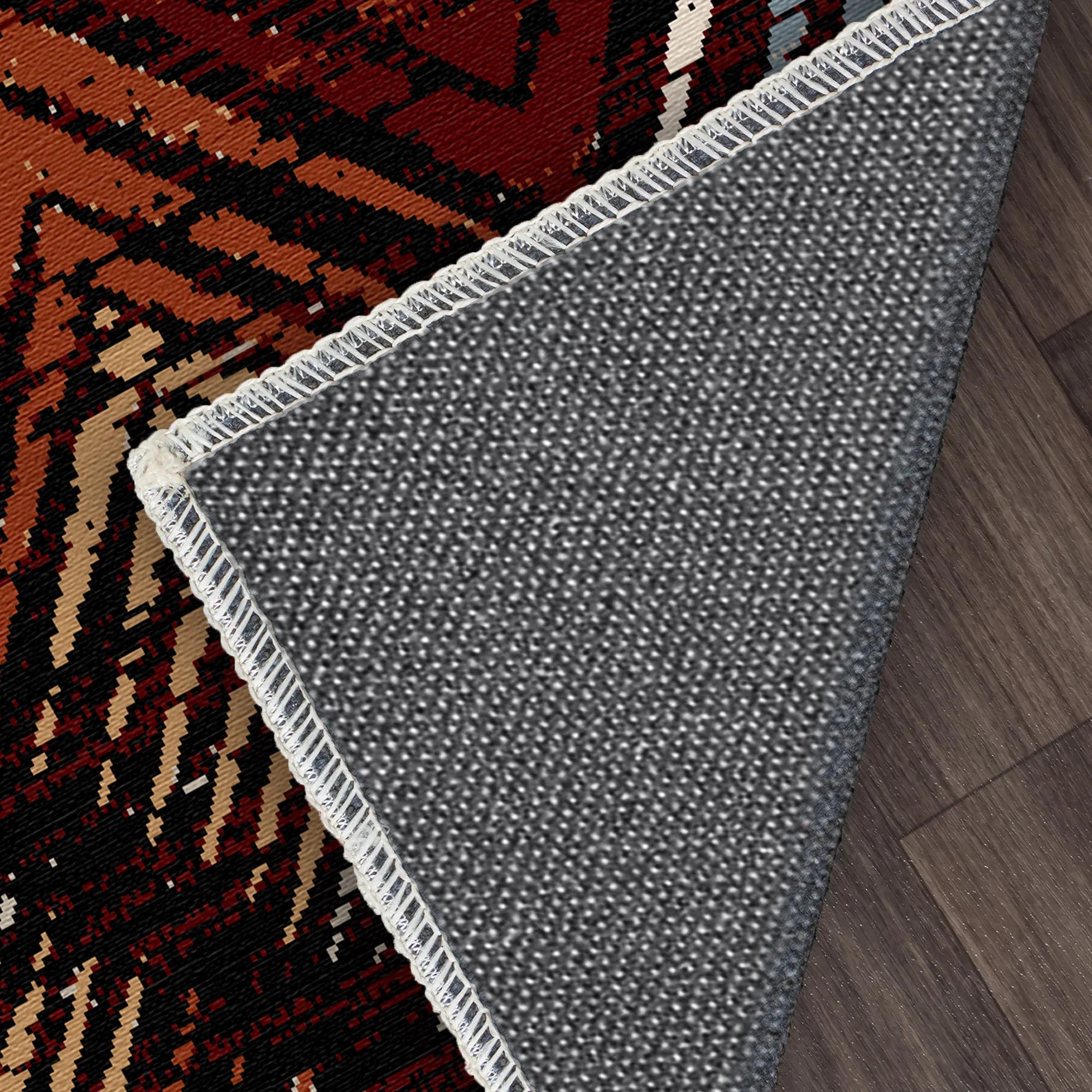 Килим Ember Peak Abstract що прається