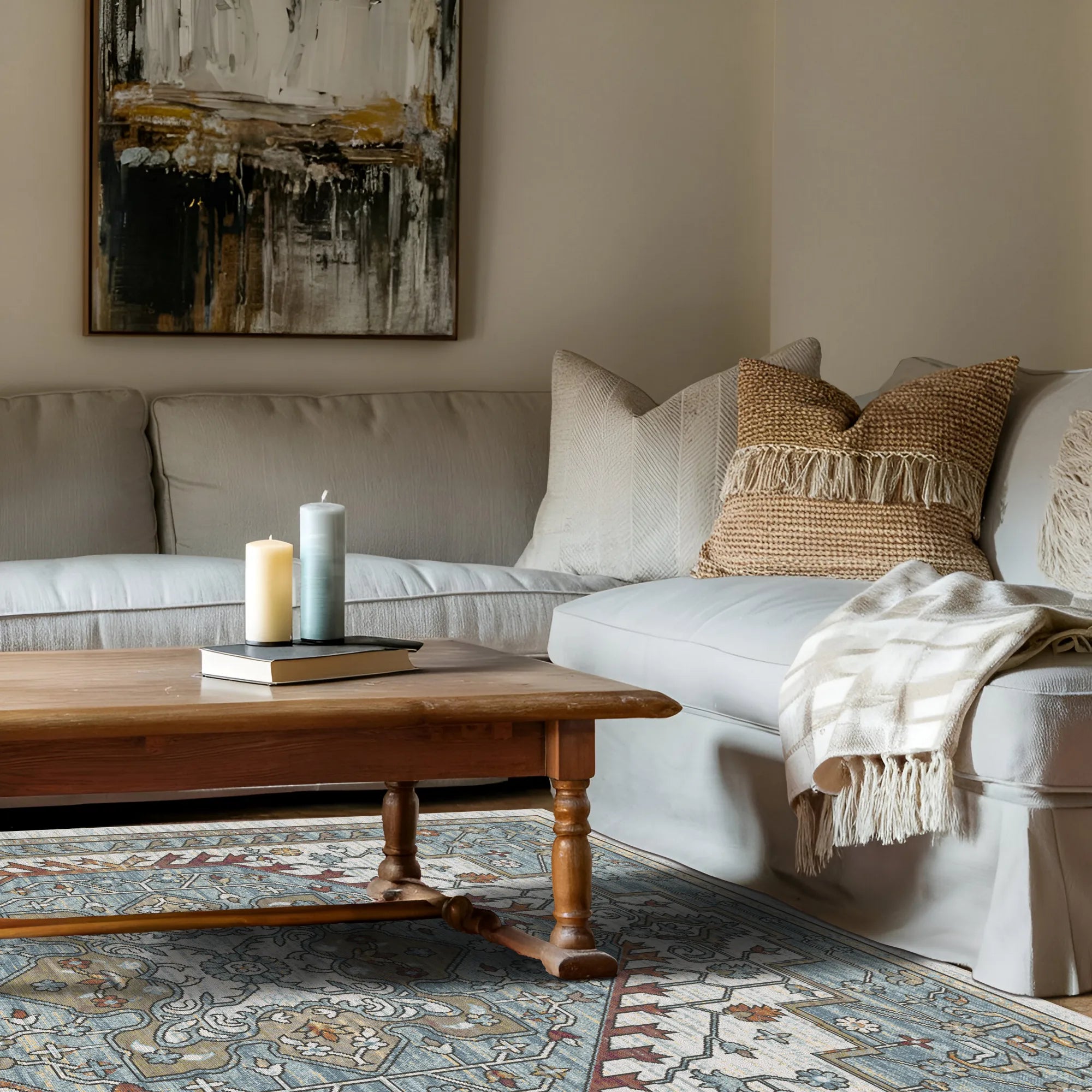 Килим Елізіан зі сланцевого компасу