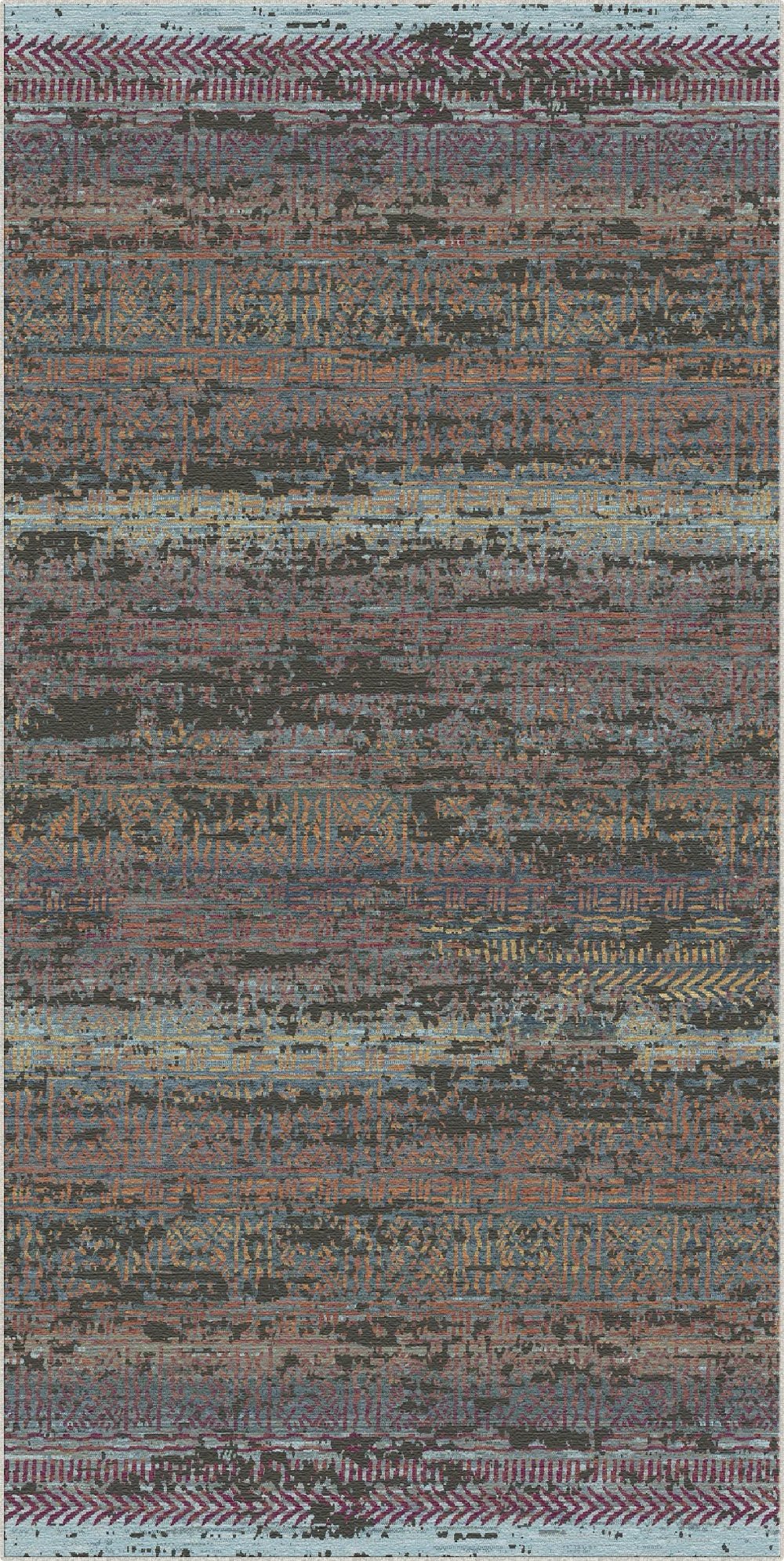 Килим Obsidian Dusk Strata