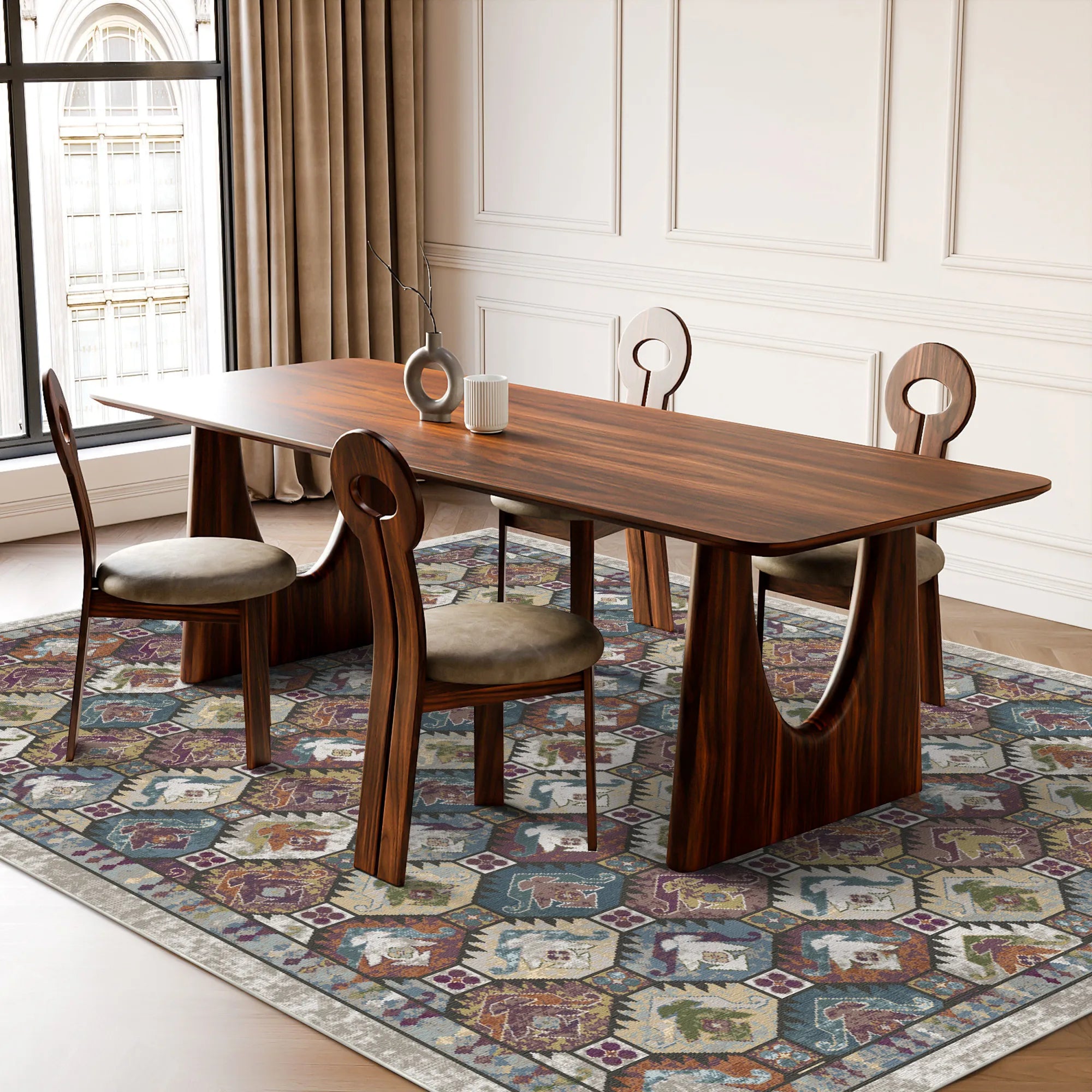 Килим з тесери Таємнича коштовність