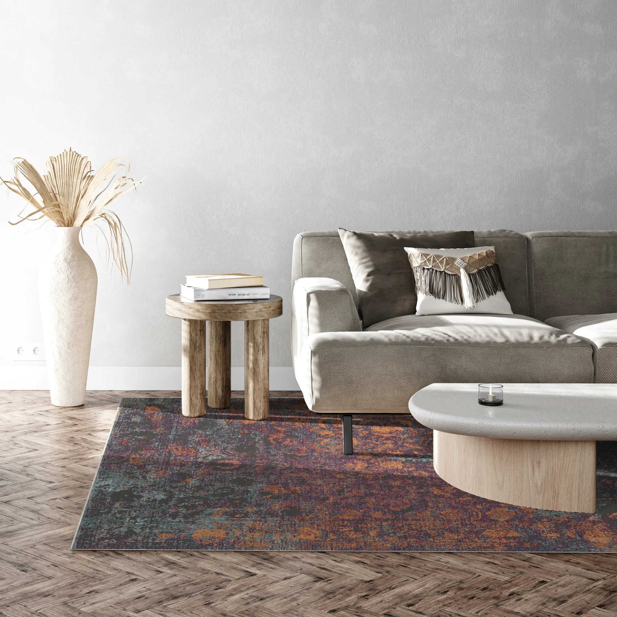 Килим з медальйоном Темніючі сутінки