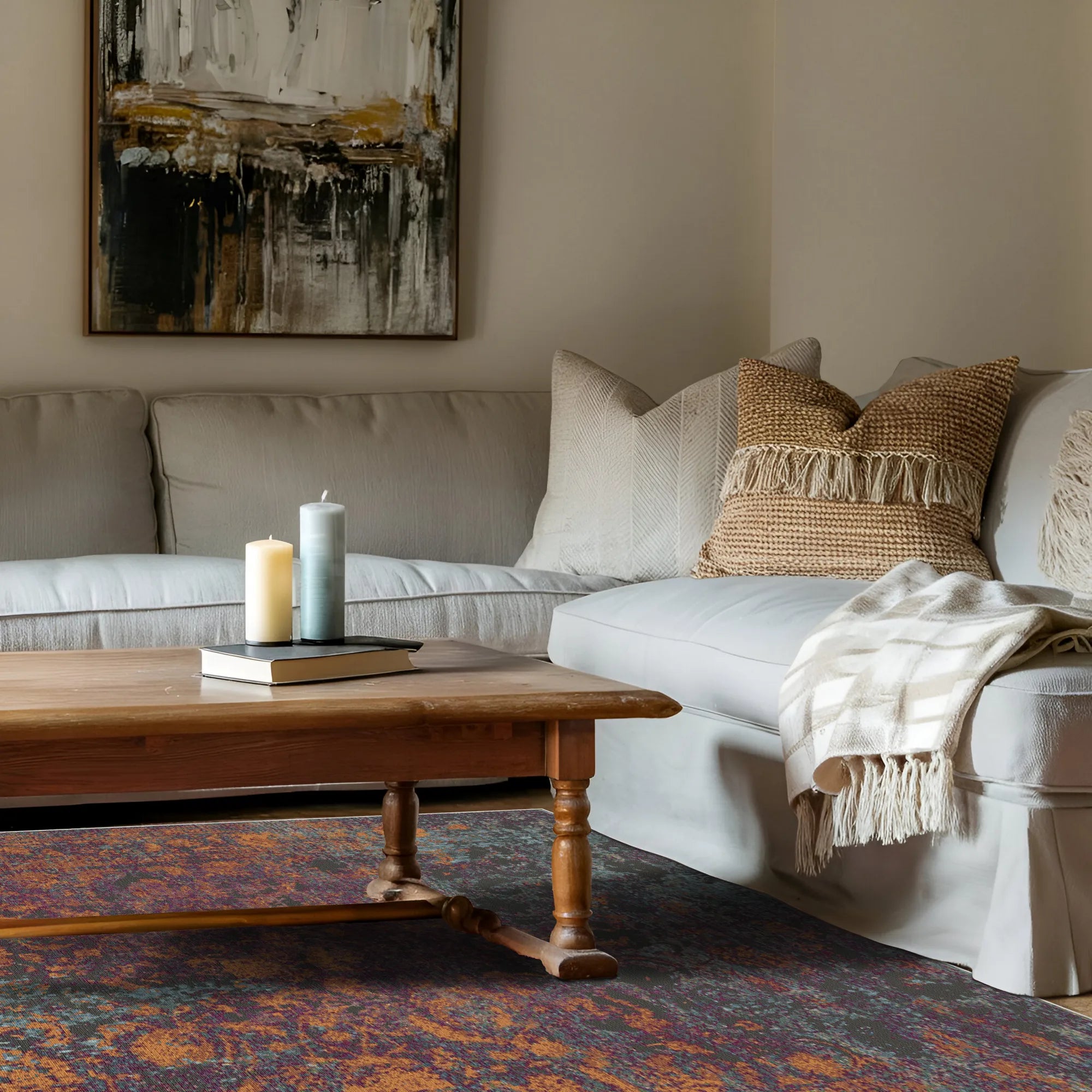 Килим з медальйоном Темніючі сутінки