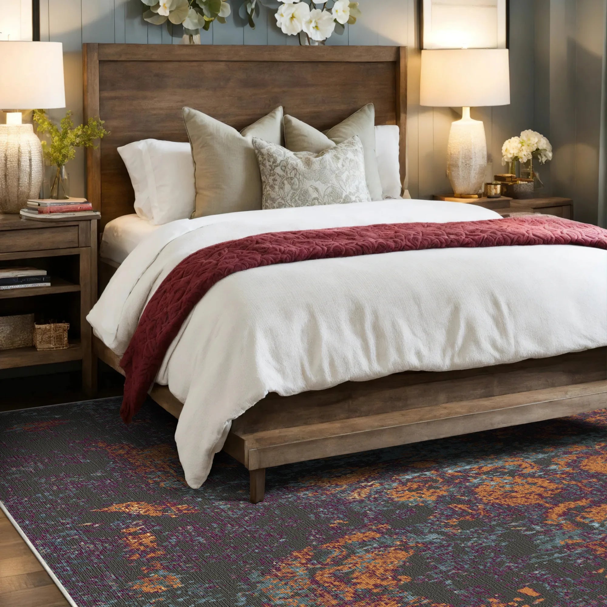 Килим з медальйоном Темніючі сутінки