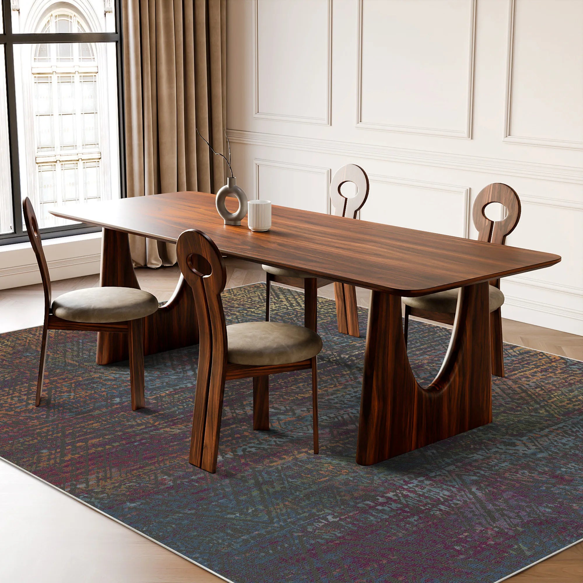 Килим з ґратами Mystic Horizon