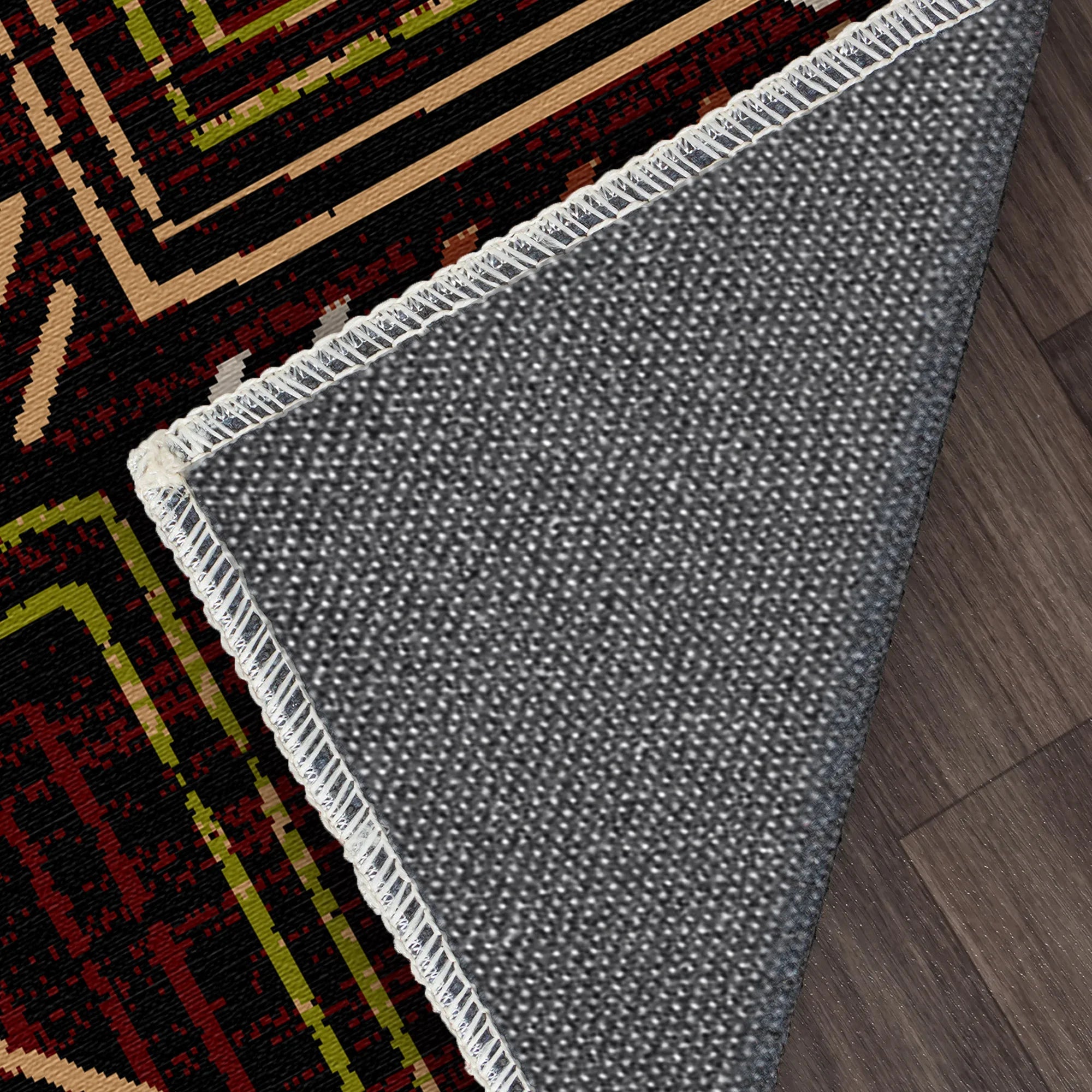 Геометричний килим Midnight Canyon що миється