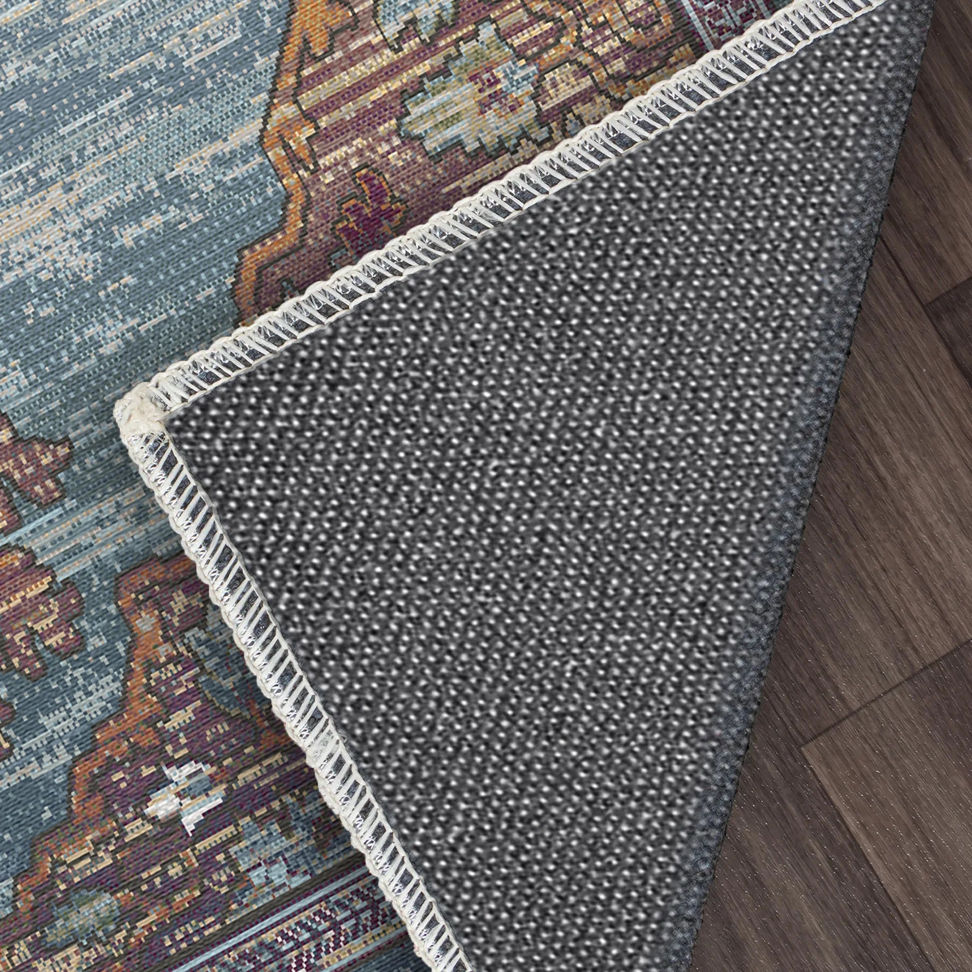 Килим Zenith з блакитною патиною