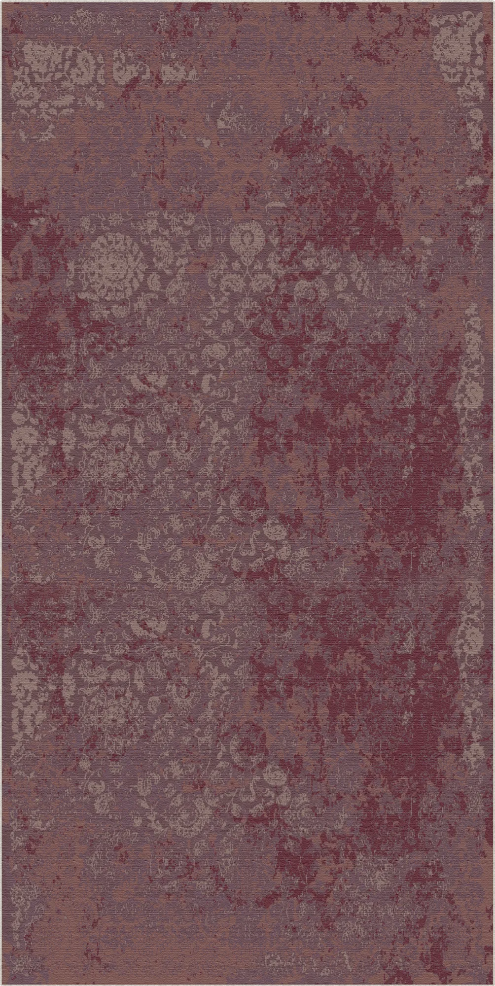Килим Sanguine Shadow з витертим візерунком