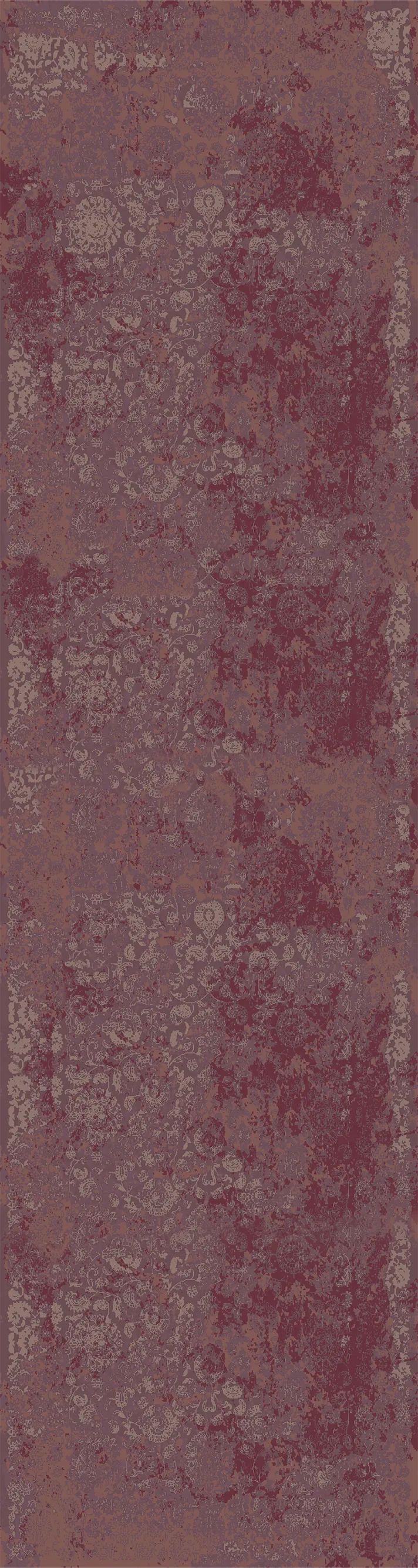 Килим Sanguine Shadow з витертим візерунком