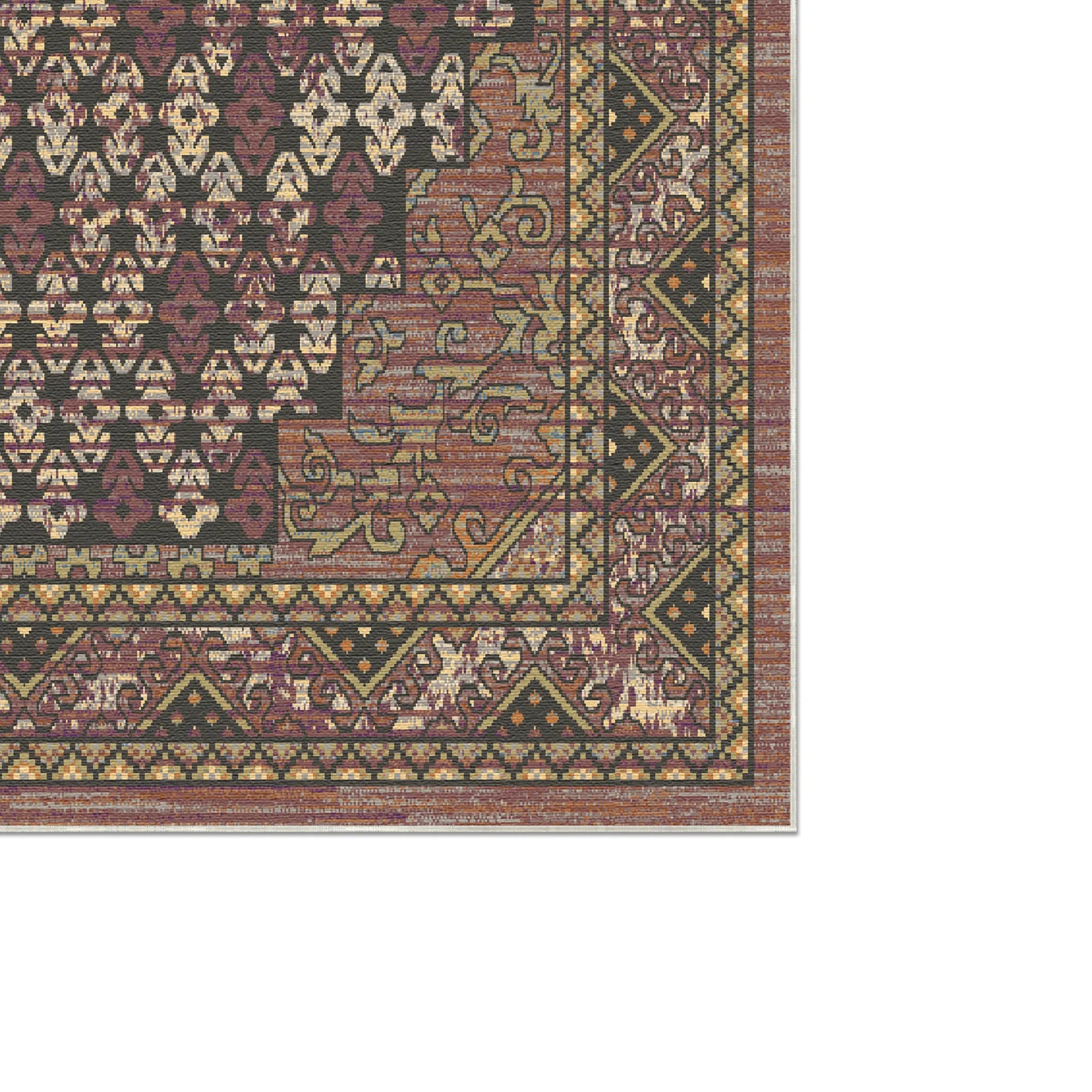 Килим Nomadic Hearth з медальйоном