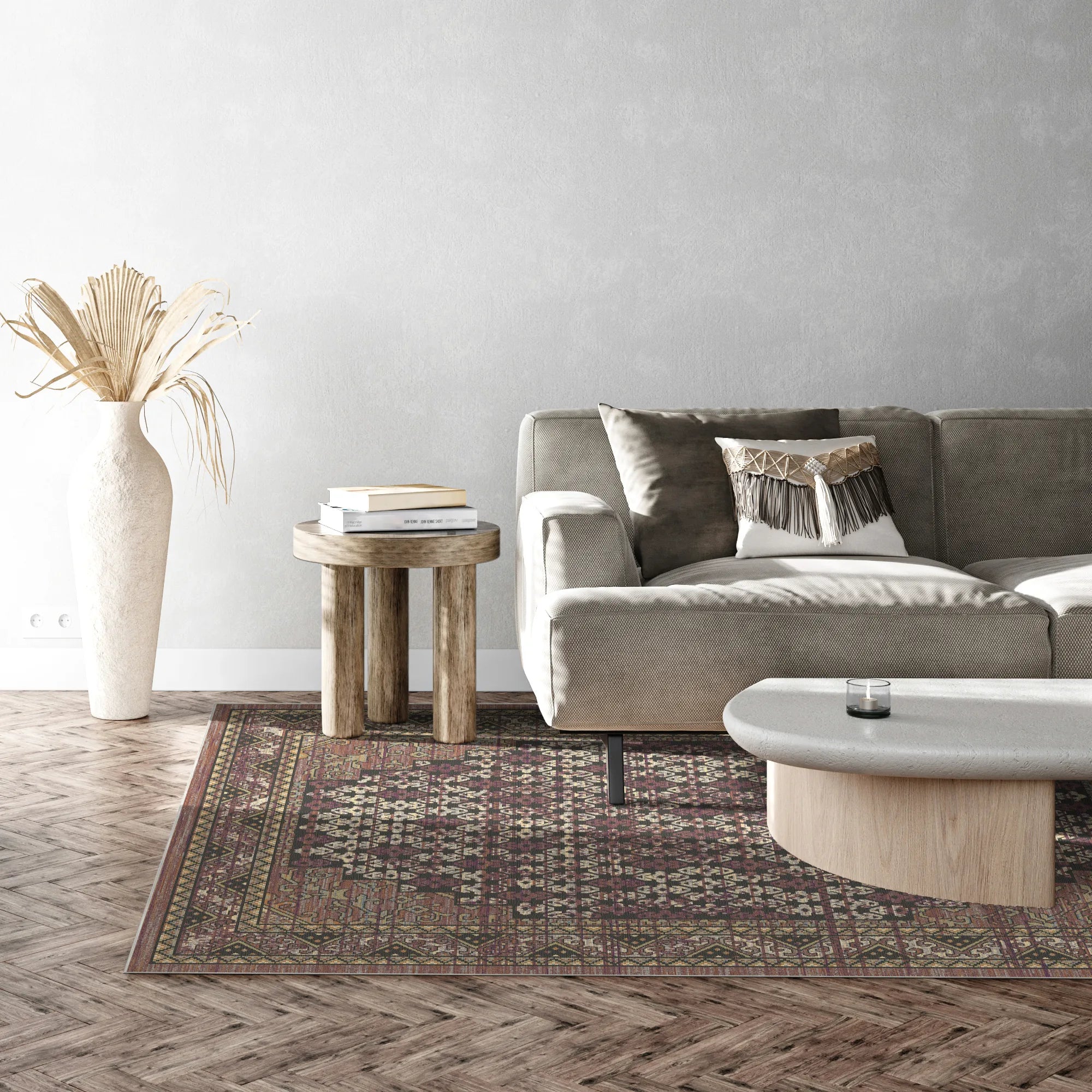 Килим Nomadic Hearth з медальйоном