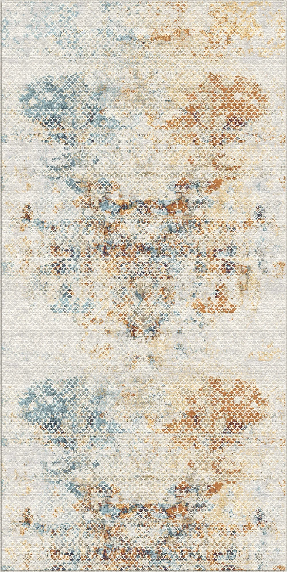 Абстрактний килим Luminous Lattice