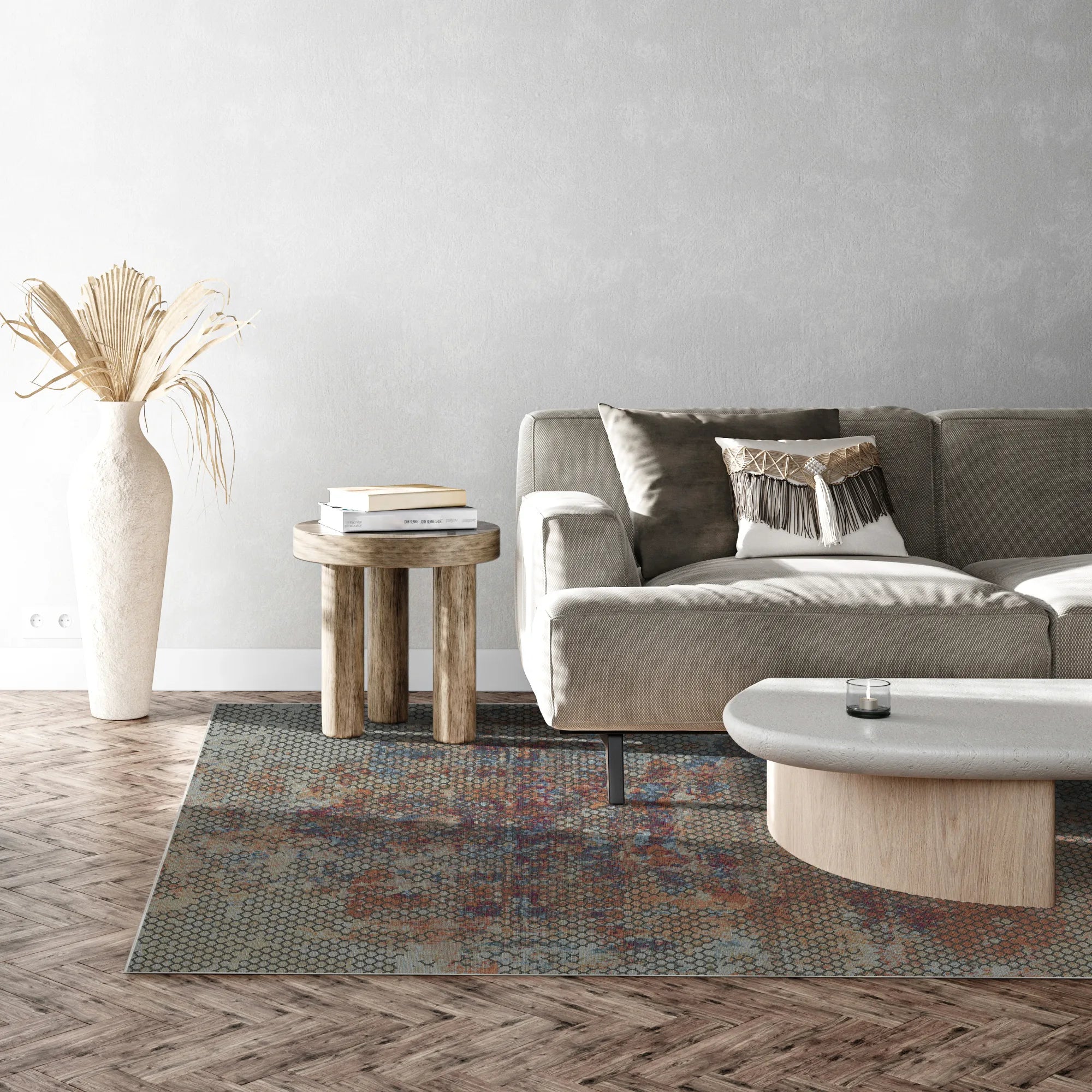 Нічний килим з ґратами Ember