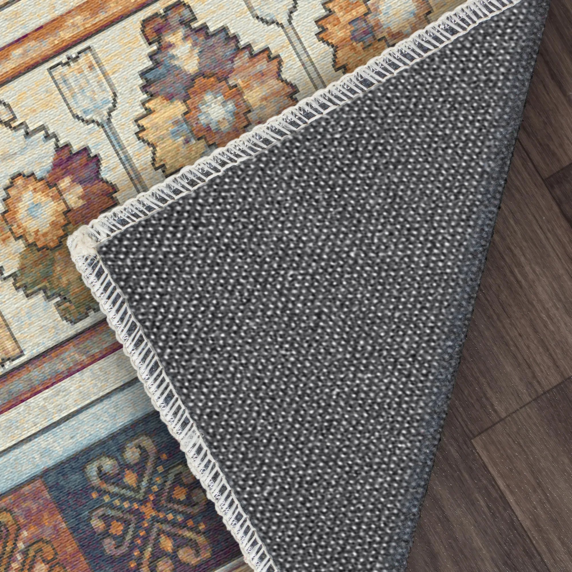 Світловий смугастий килим у стилі оповіді