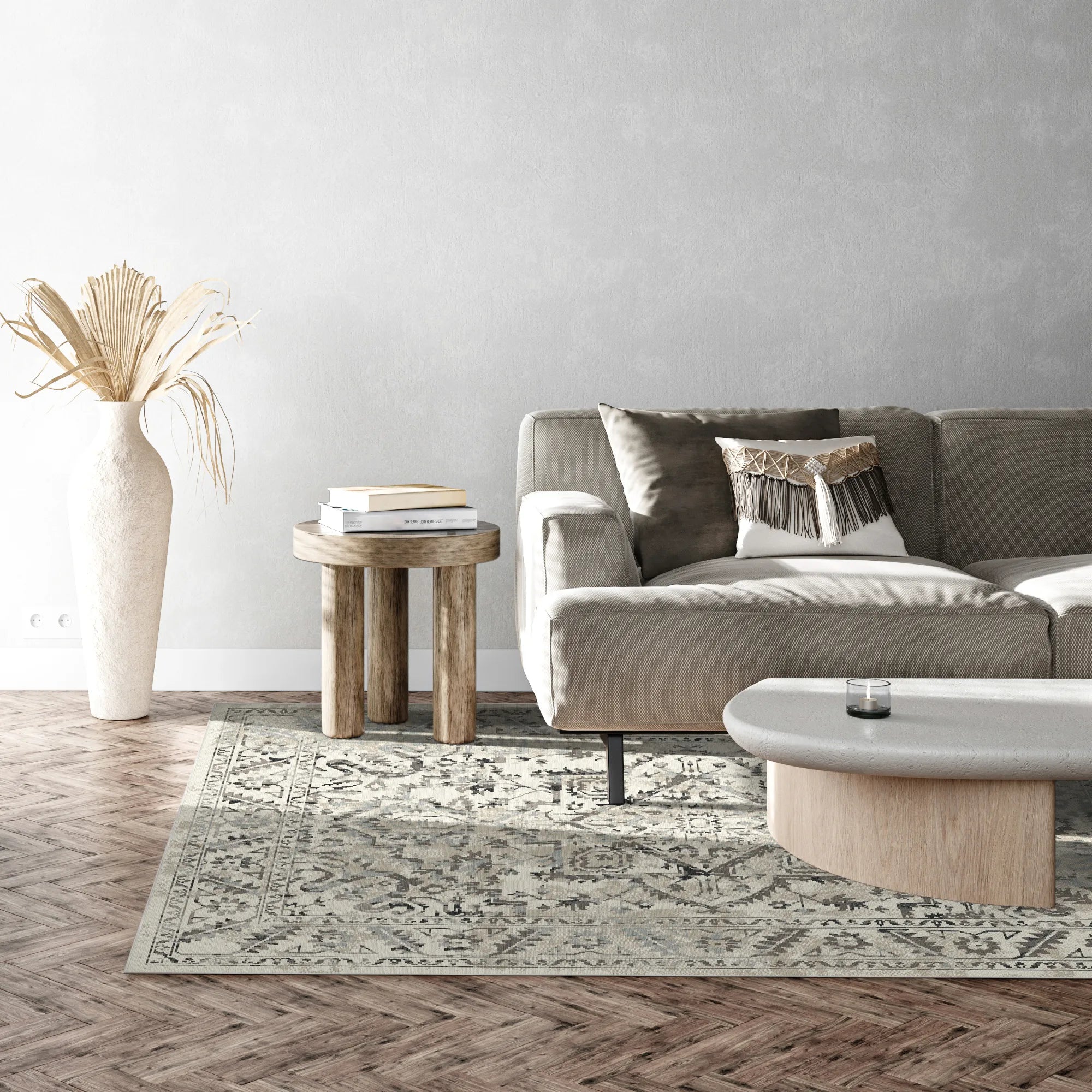 Килим Myra Stone Vintage що прається