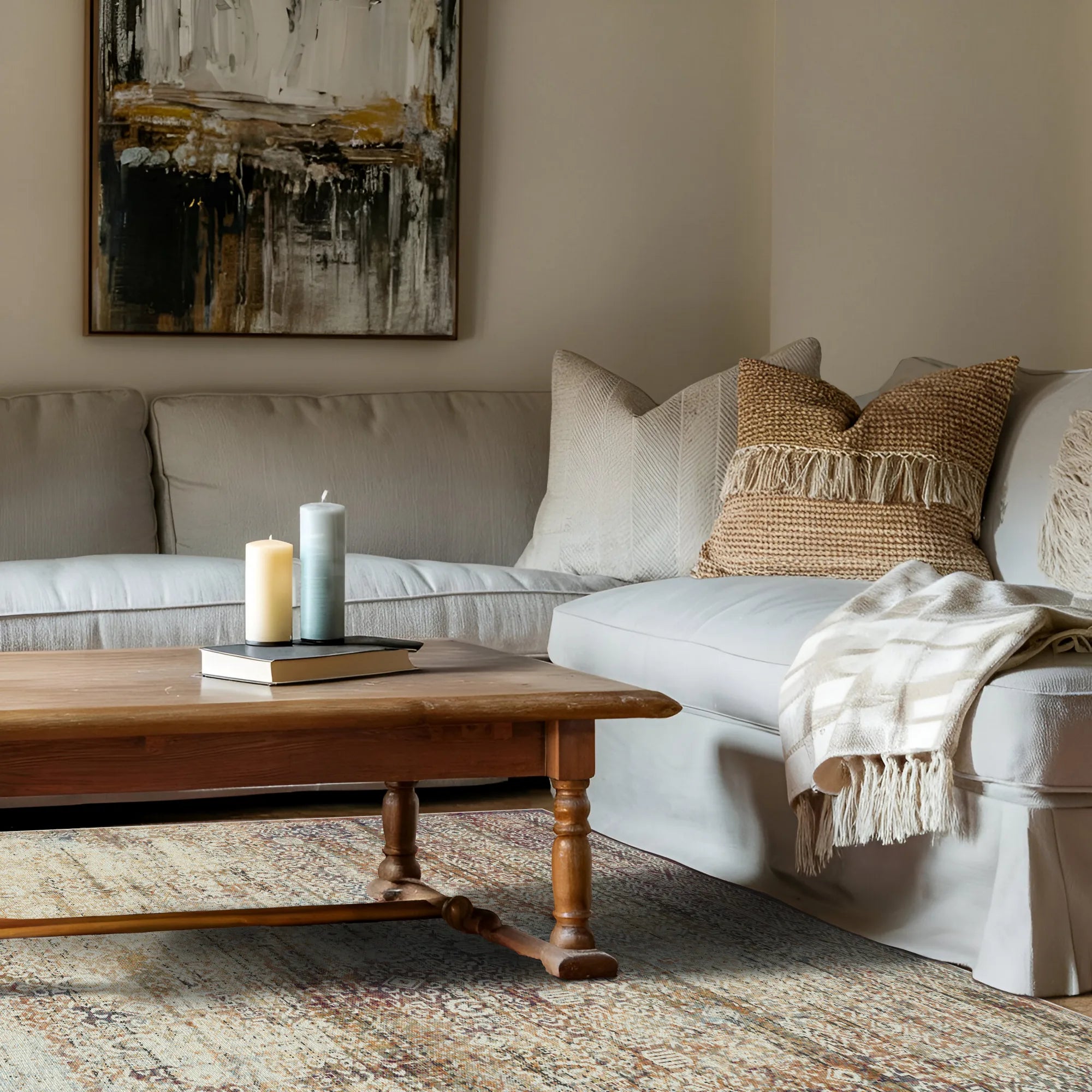 Килим з мозаїчної плитки з алебастру