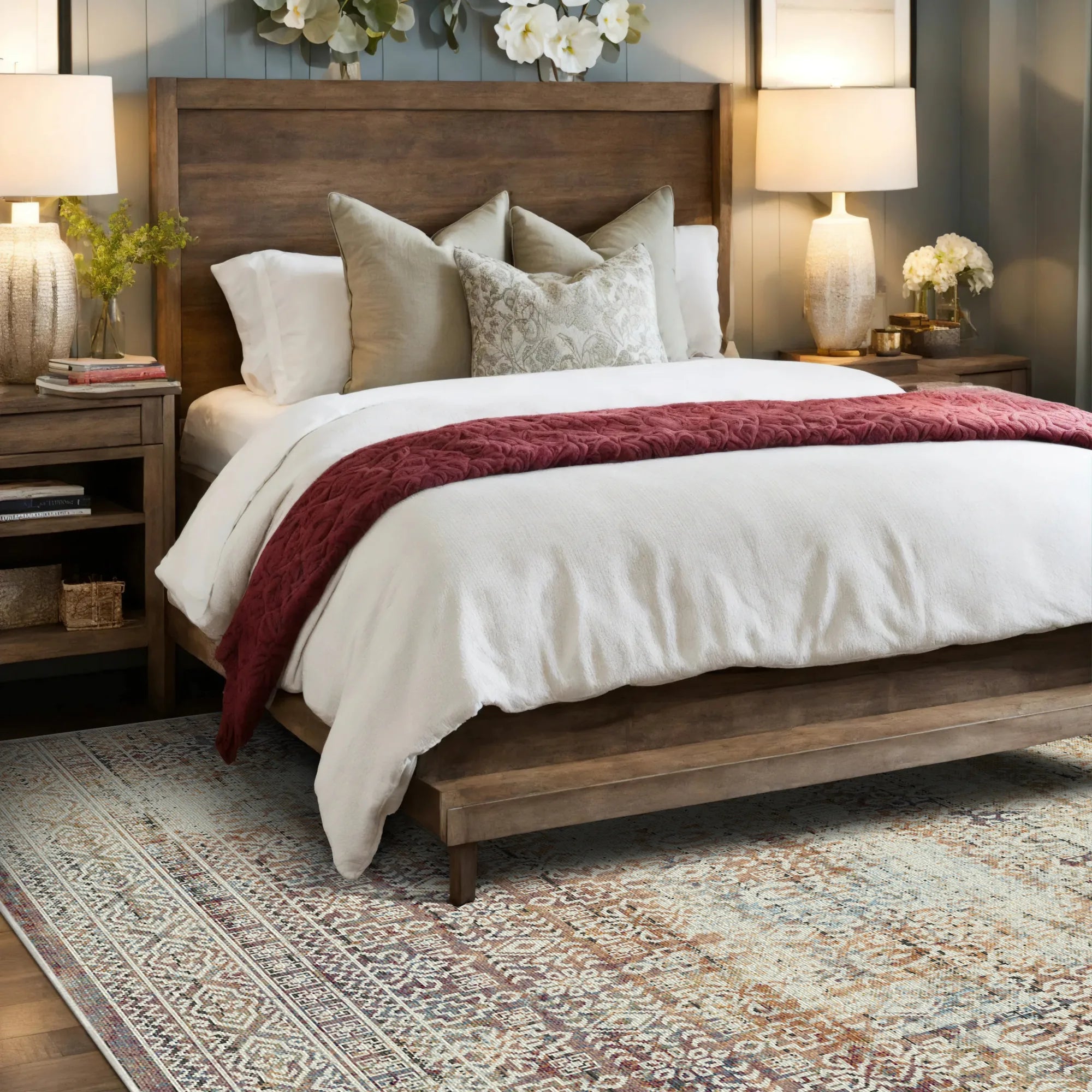 Килим з мозаїчної плитки з алебастру